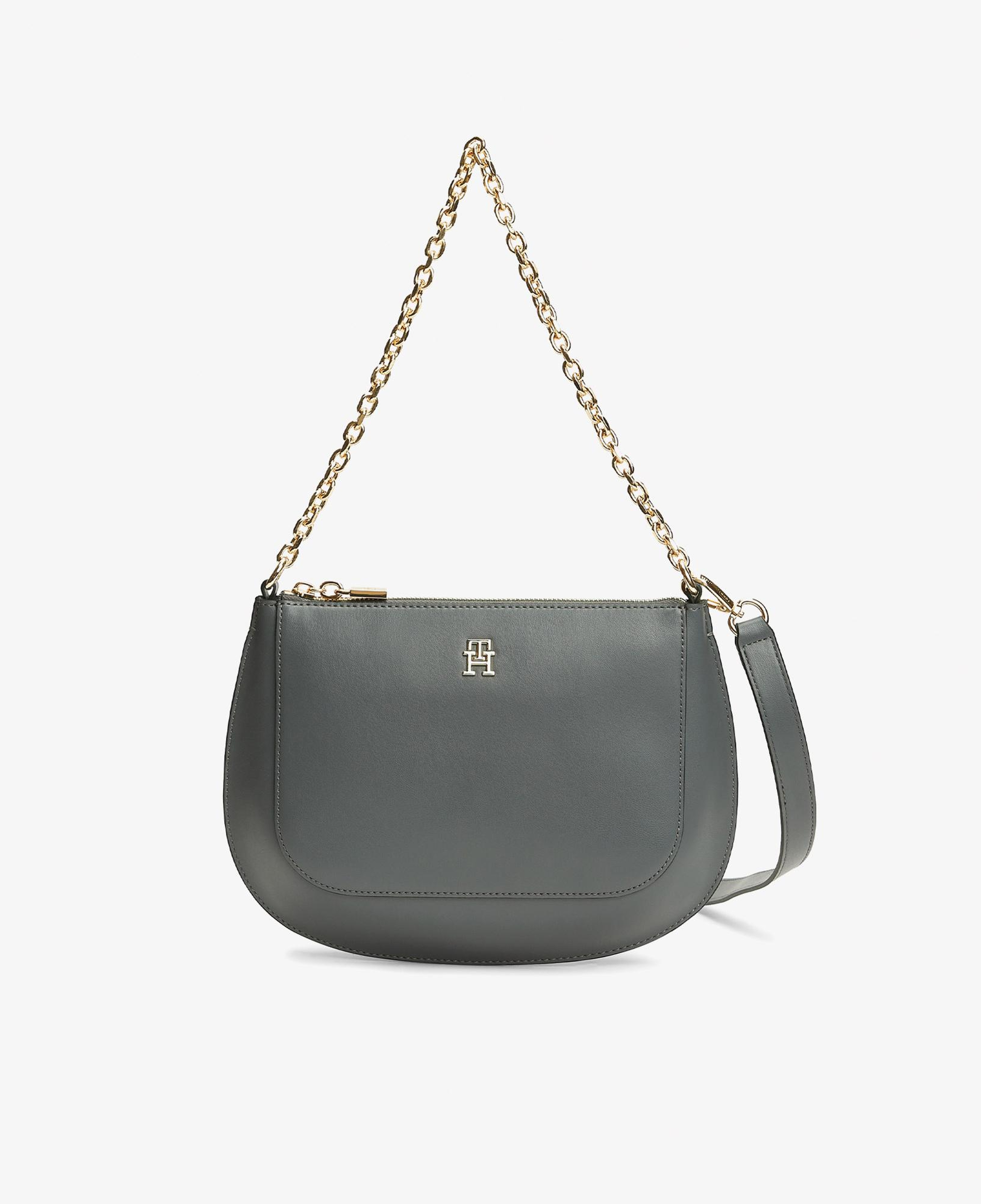 Tommy Hilfiger Glam Kadın Gri Çapraz Çanta