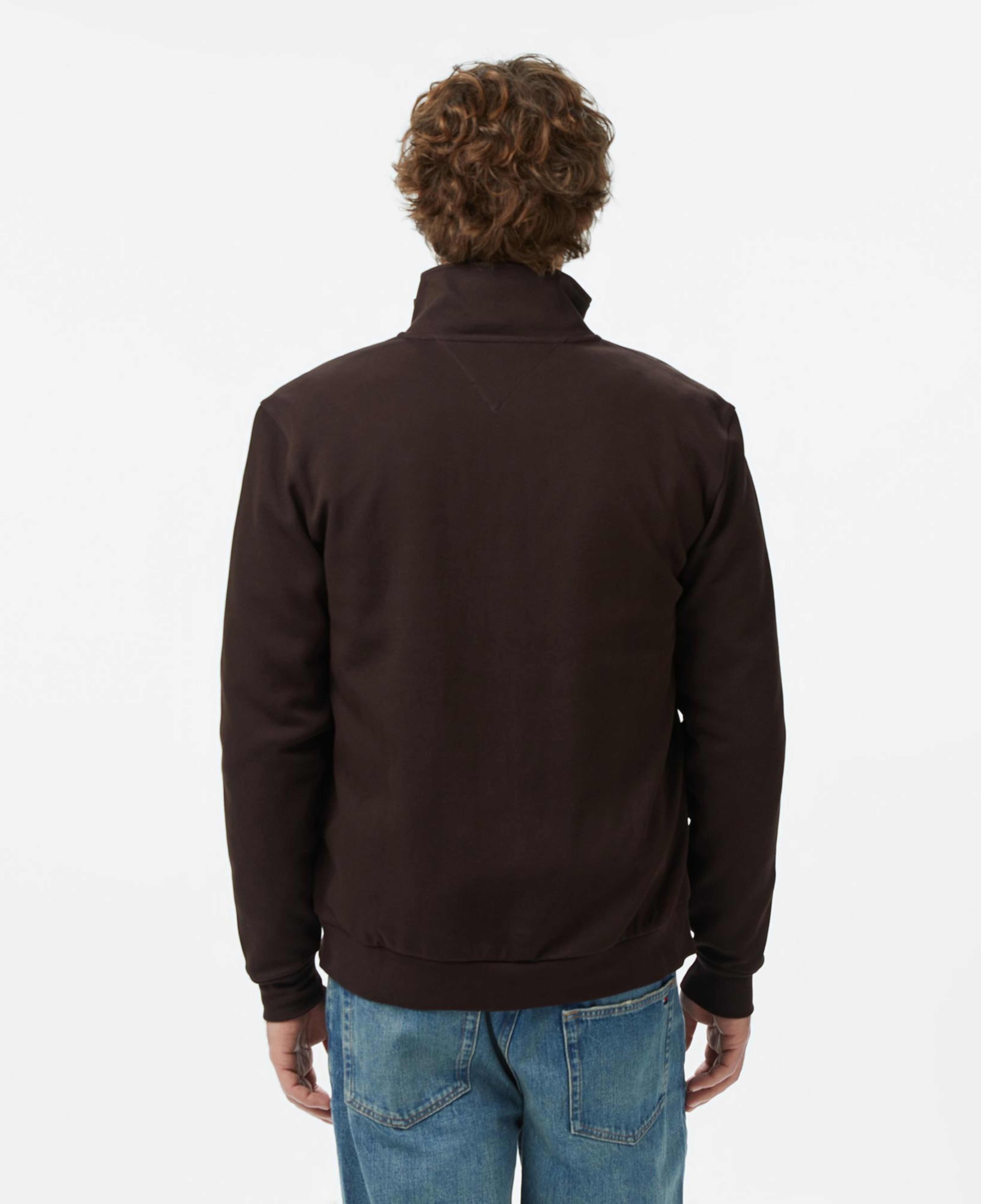 Tommy Hilfiger Elevated Essentials Erkek Kahverengi Eşofman Üstü