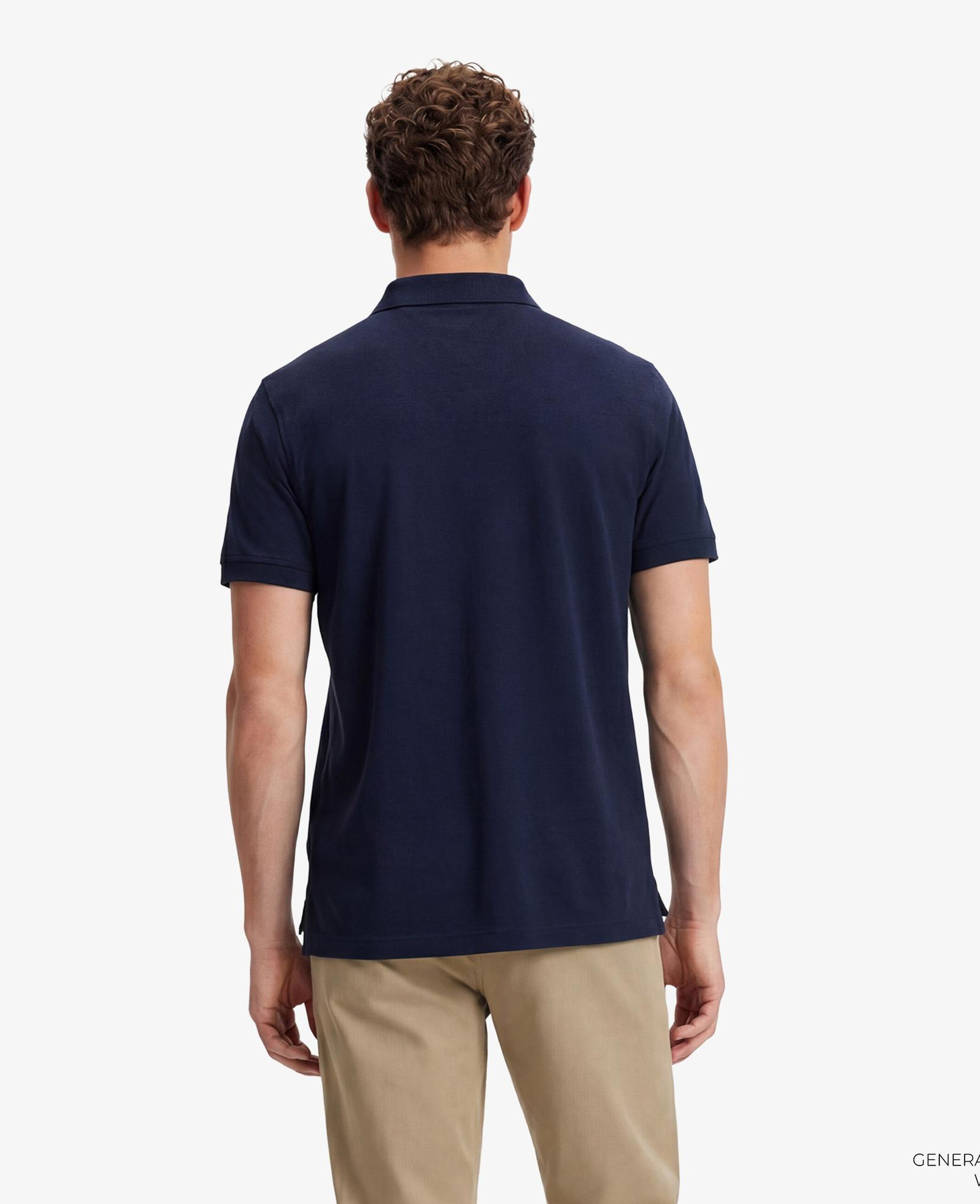 Tommy Hilfiger Elevated Essentials Erkek Lacivert Polo Yaka T-Shirt