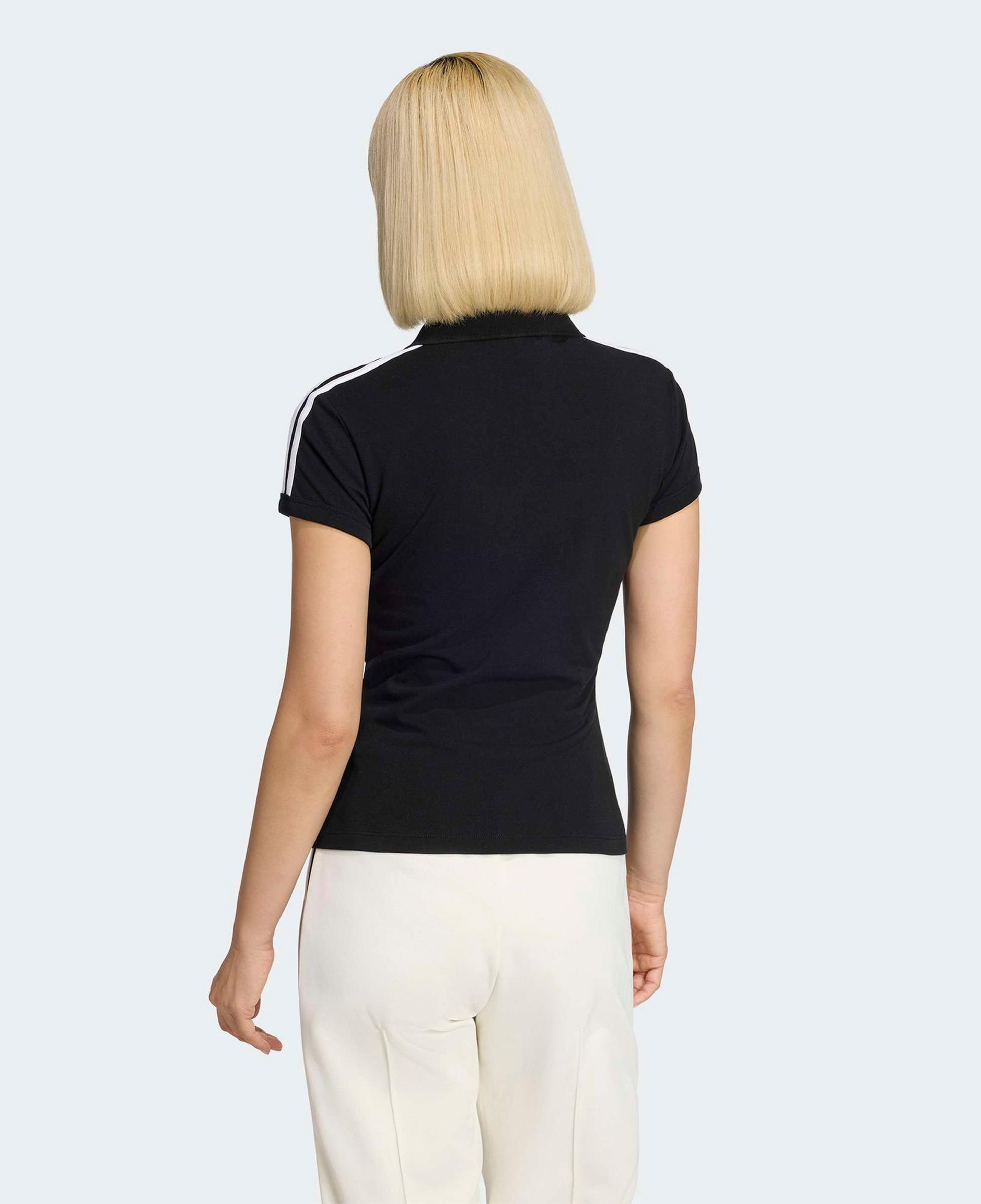 adidas 3-Stripes Kadın Siyah Polo