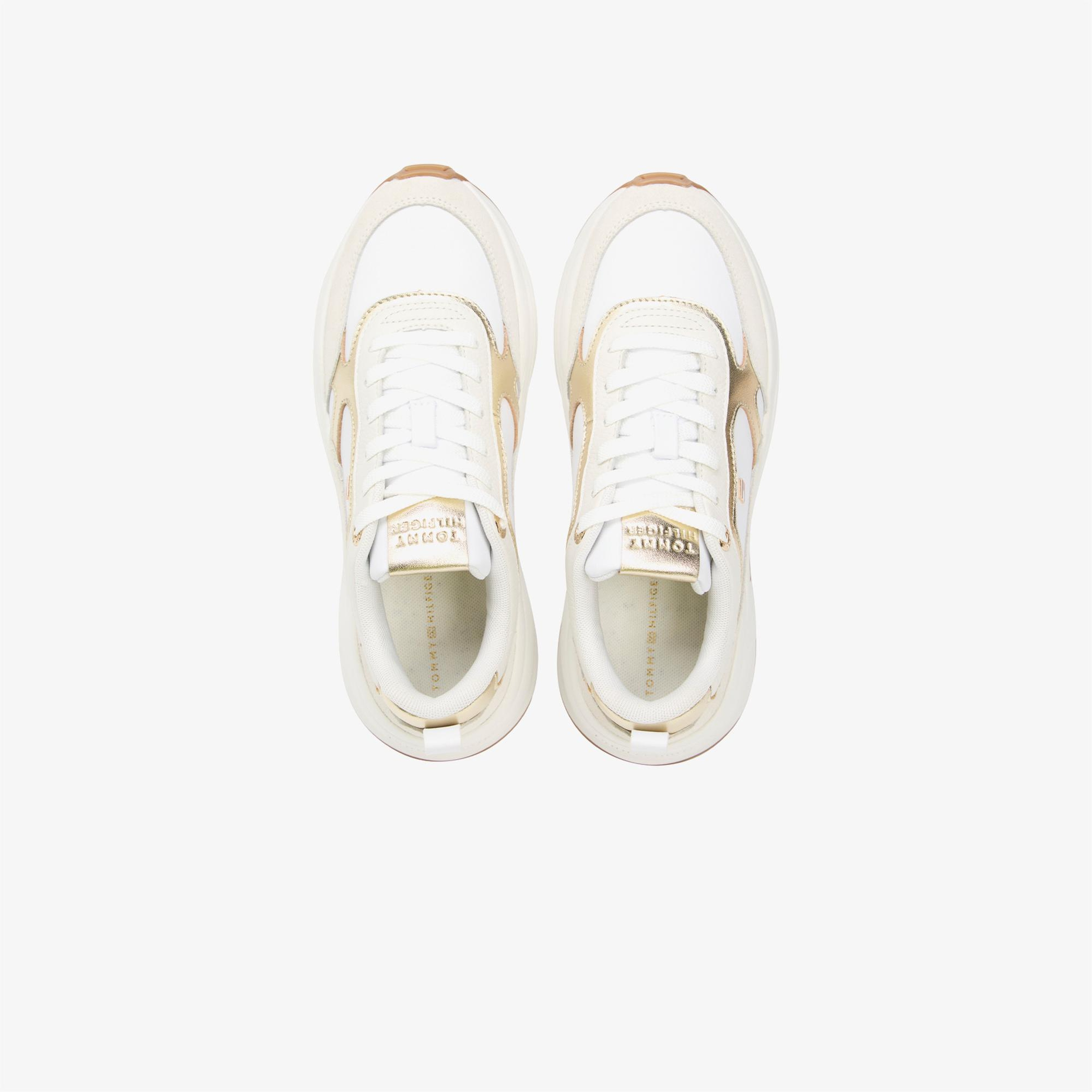 Tommy Hilfiger Ines Kadın Altın Sneaker