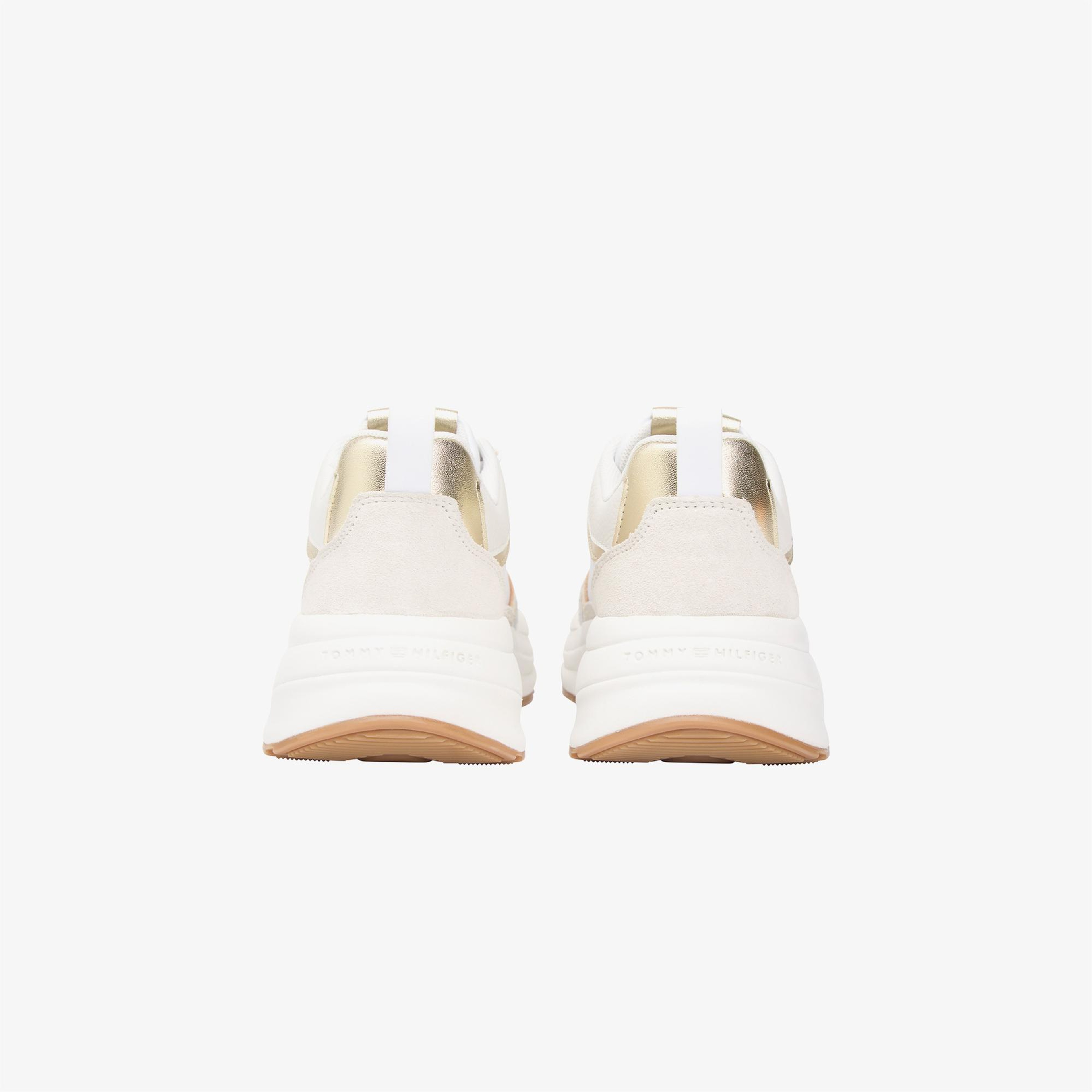 Tommy Hilfiger Ines Kadın Altın Sneaker
