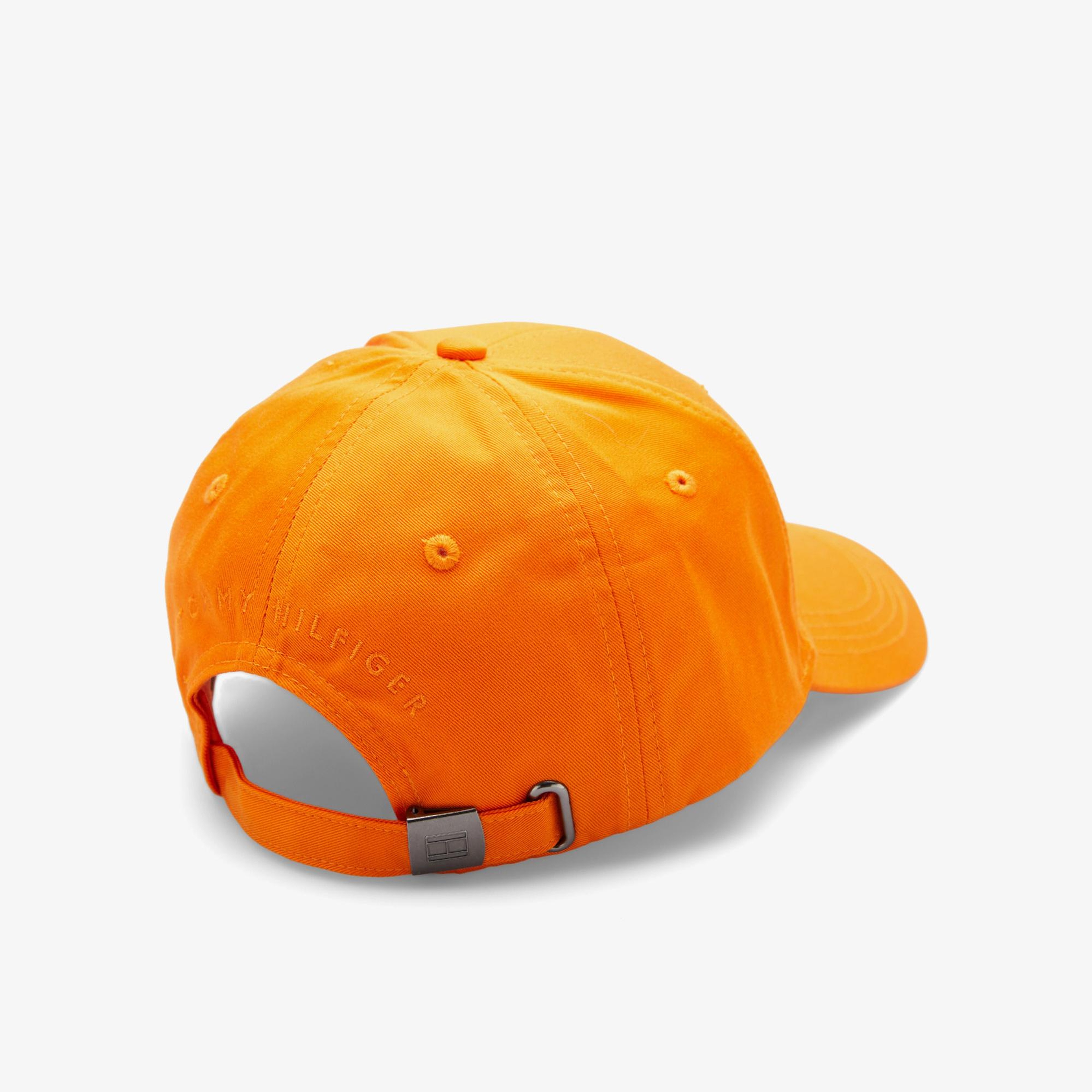 Tommy Hilfiger Flag Erkek Turuncu Şapka