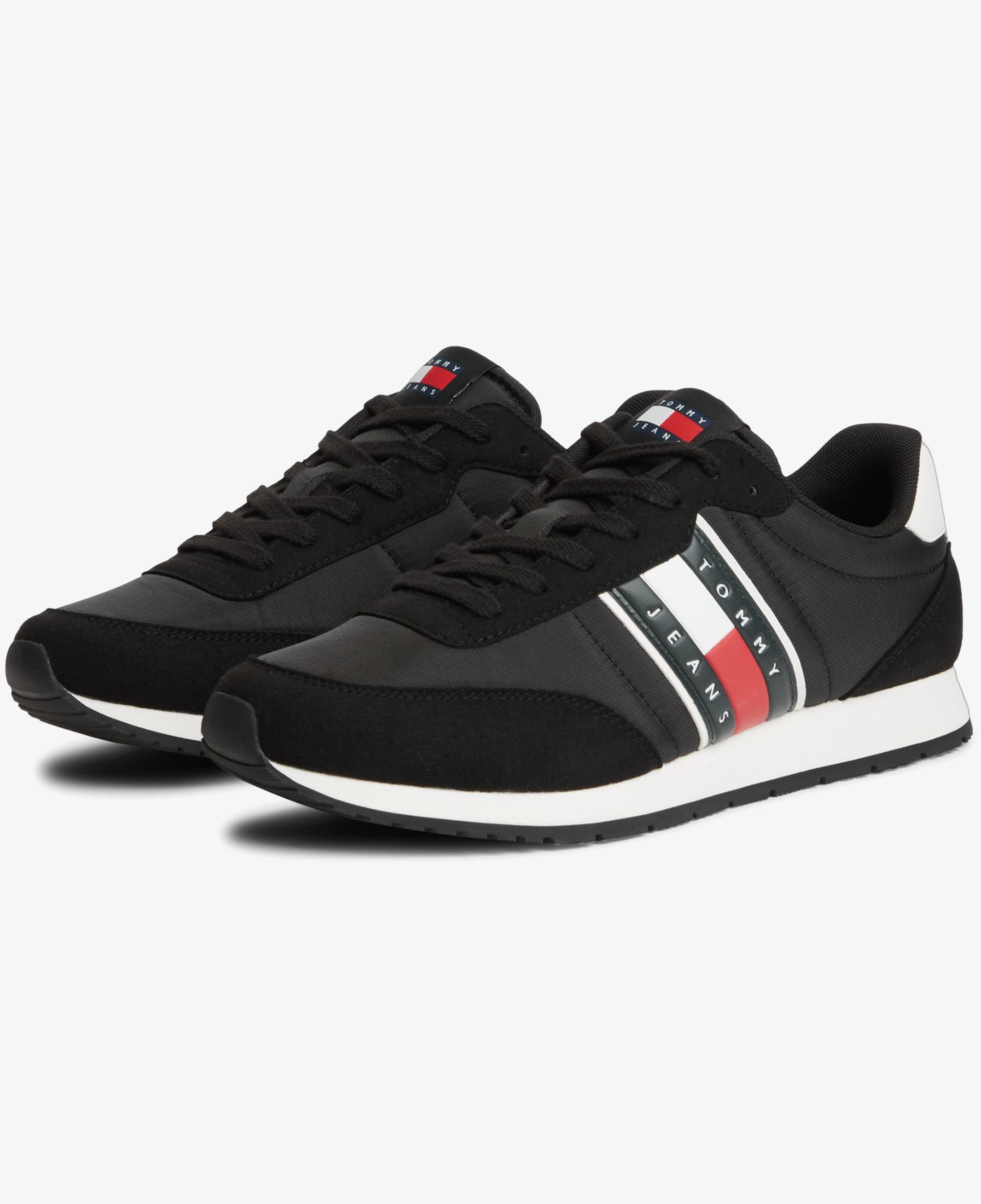 Tommy Hilfiger Carl Erkek Siyah Sneaker
