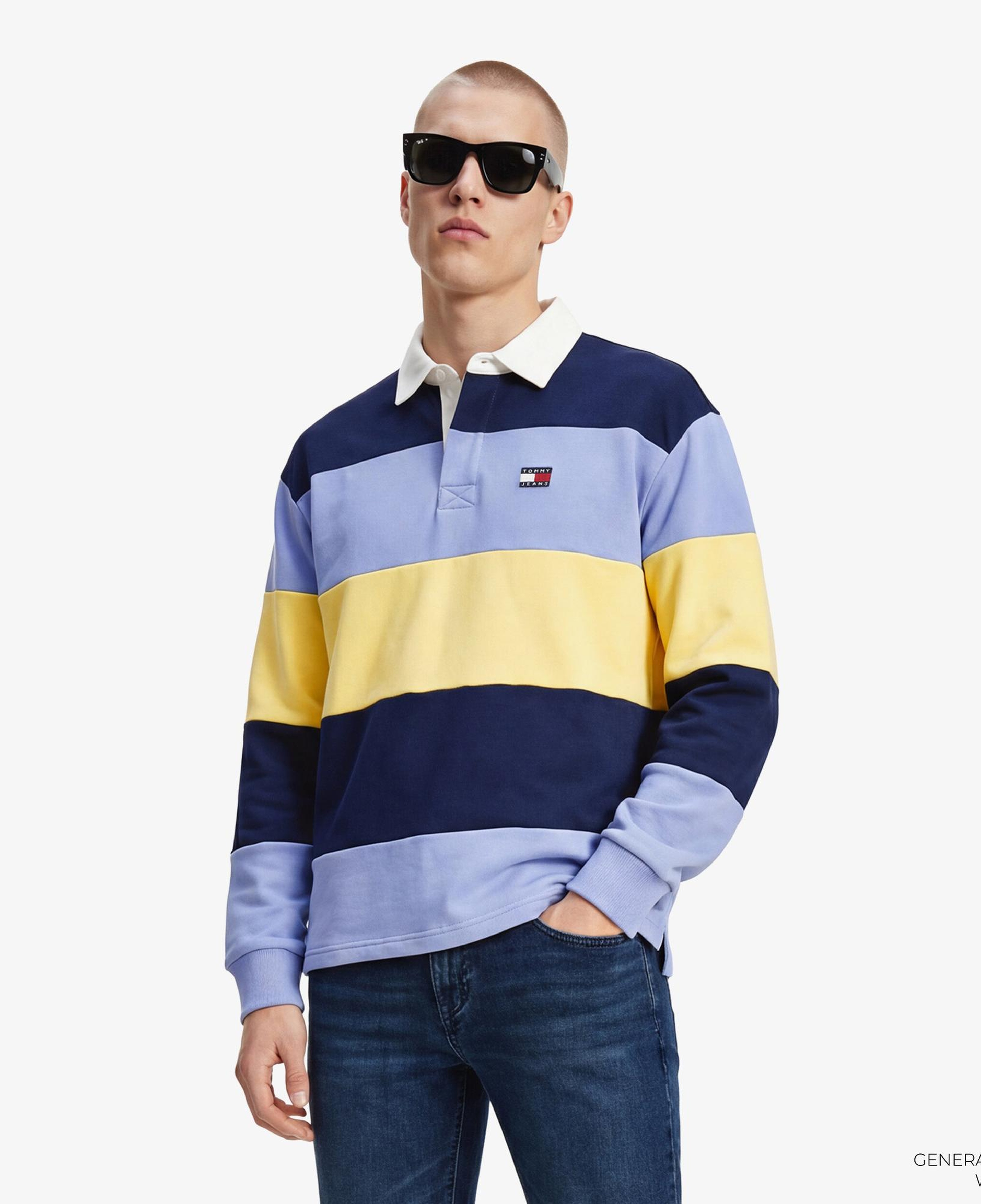 Tommy Hilfiger Badge Erkek Renkli Sweatshirt