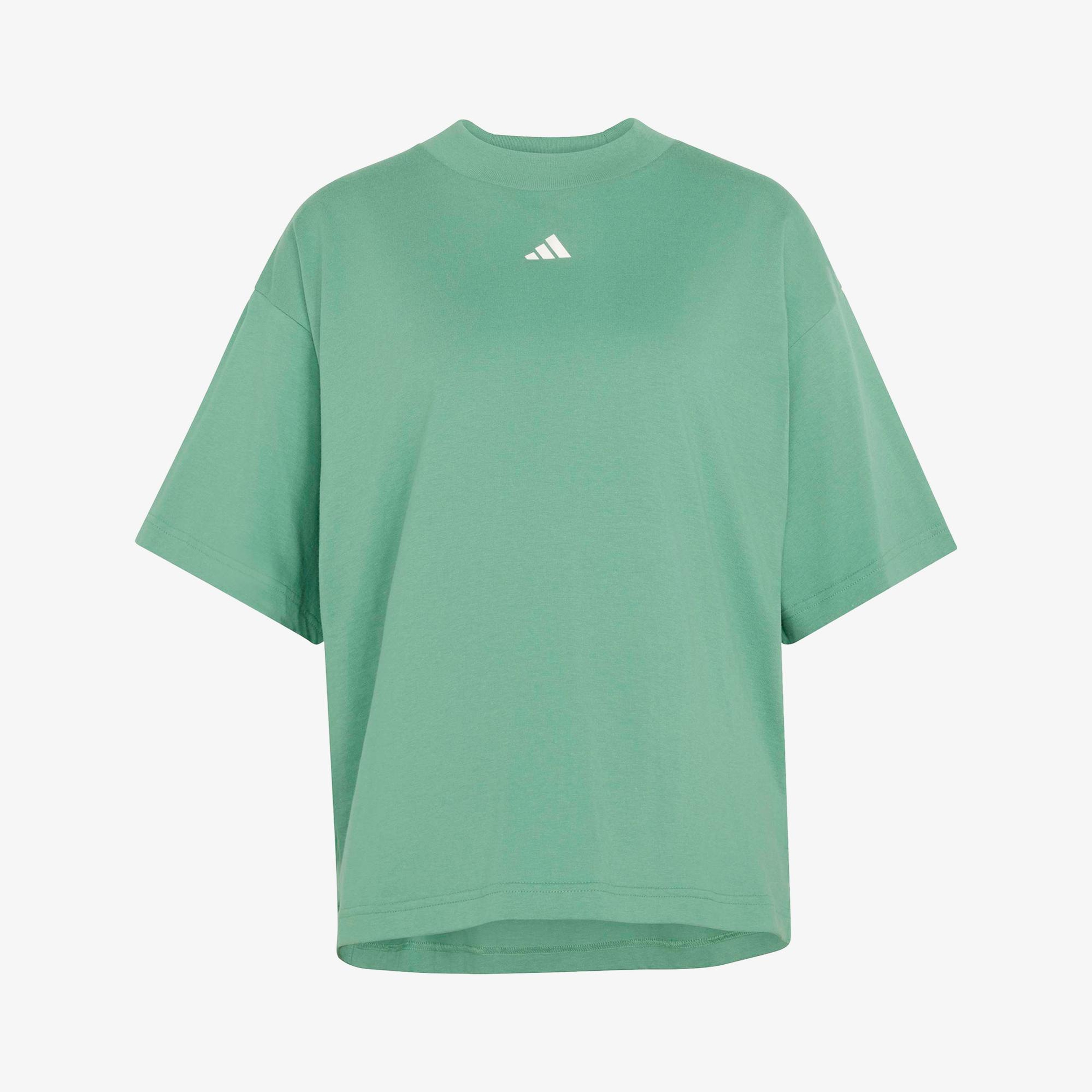 adidas Studio Boyfriend Kadın Yeşil T-Shirt