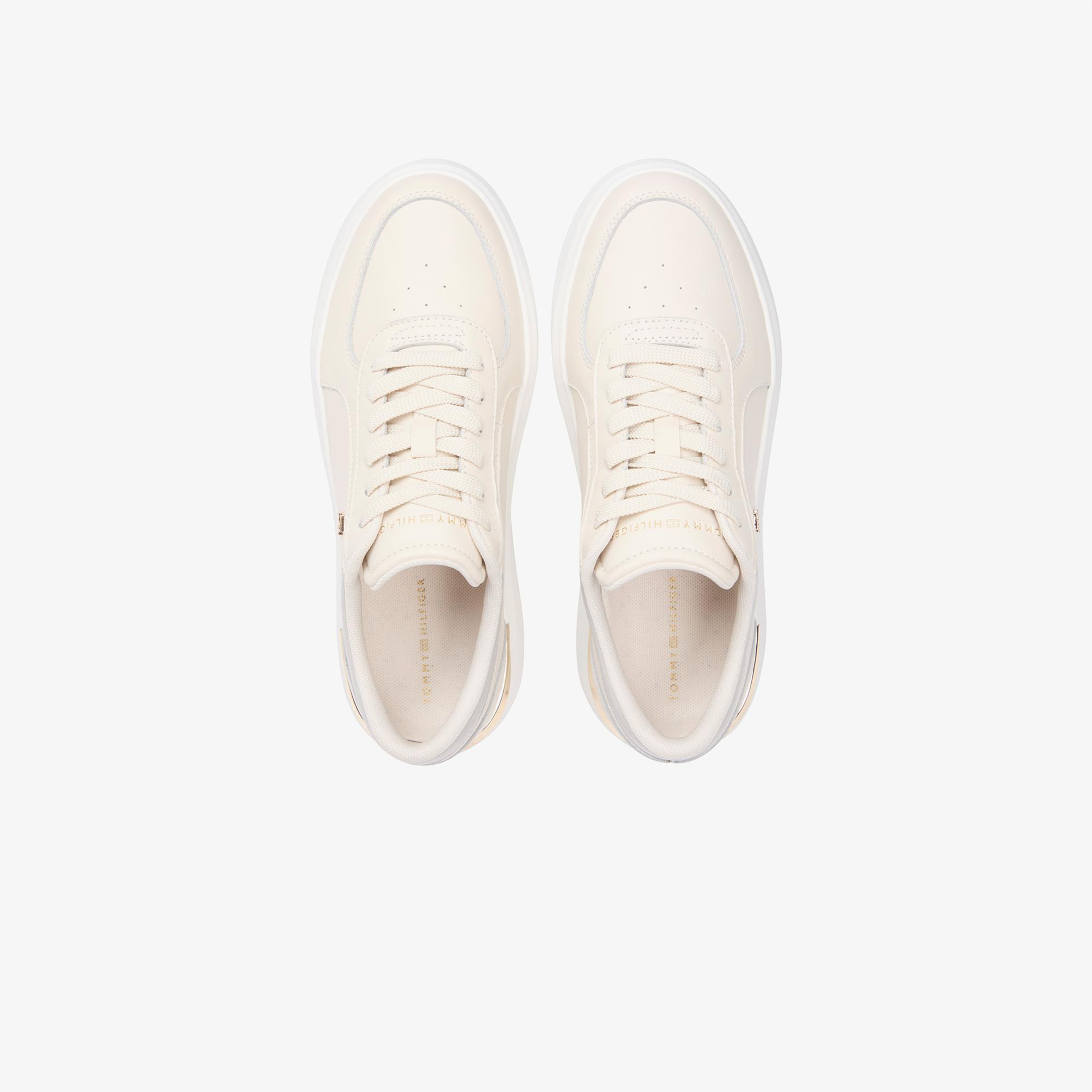 Tommy Hilfiger Estefania Kadın Bej Sneaker