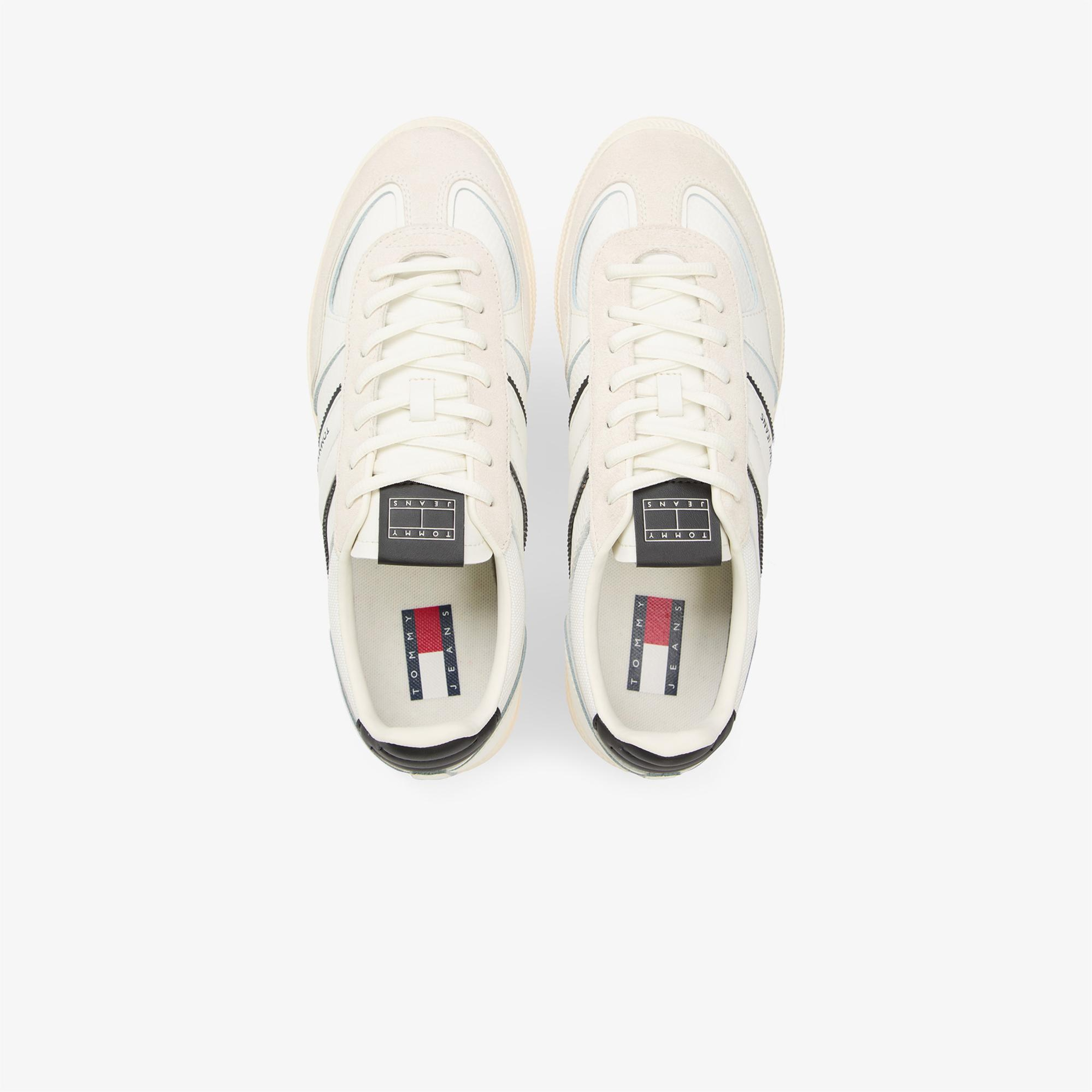 Tommy Hilfiger The Greenwich Erkek Krem Rengi Sneaker