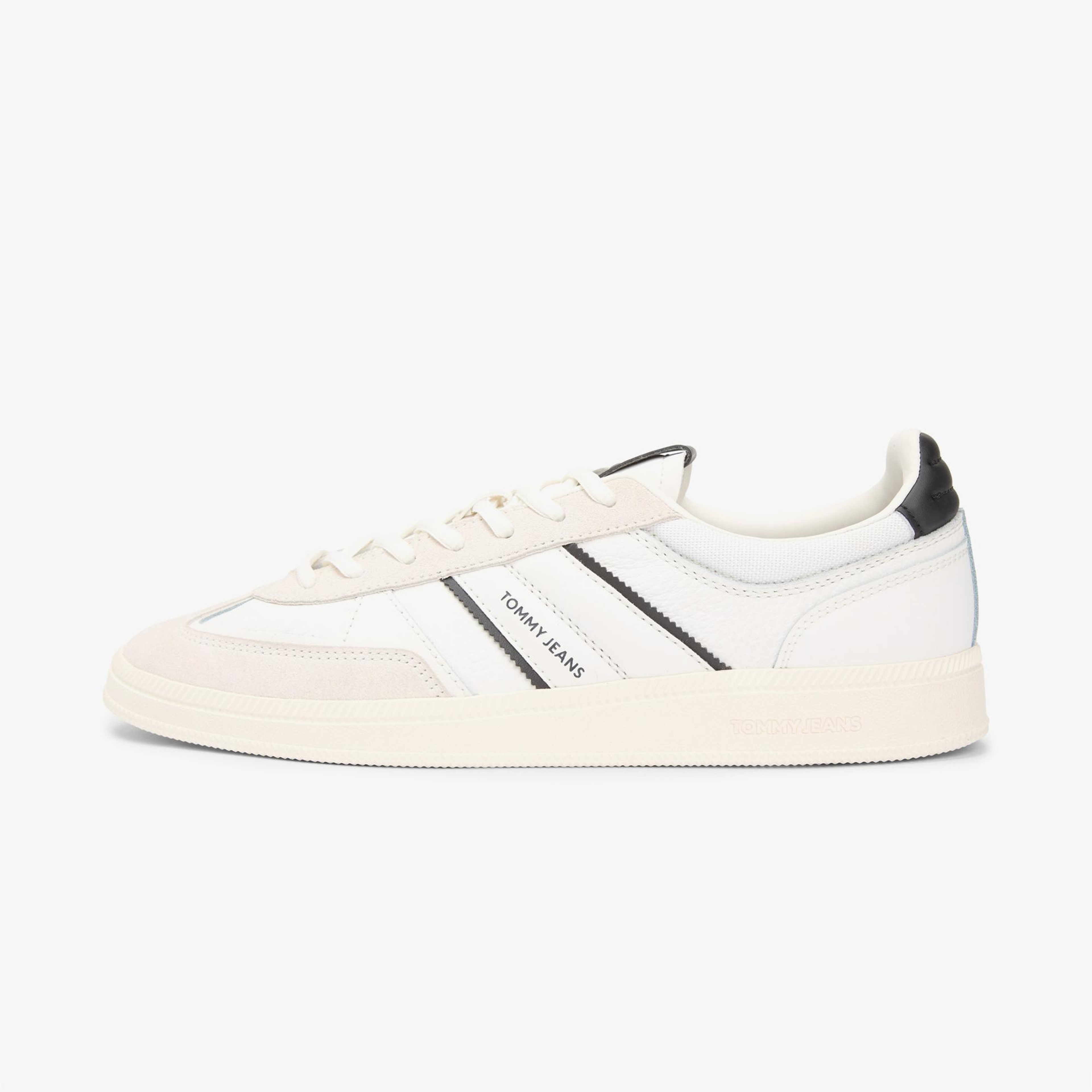 Tommy Hilfiger The Greenwich Erkek Krem Rengi Sneaker