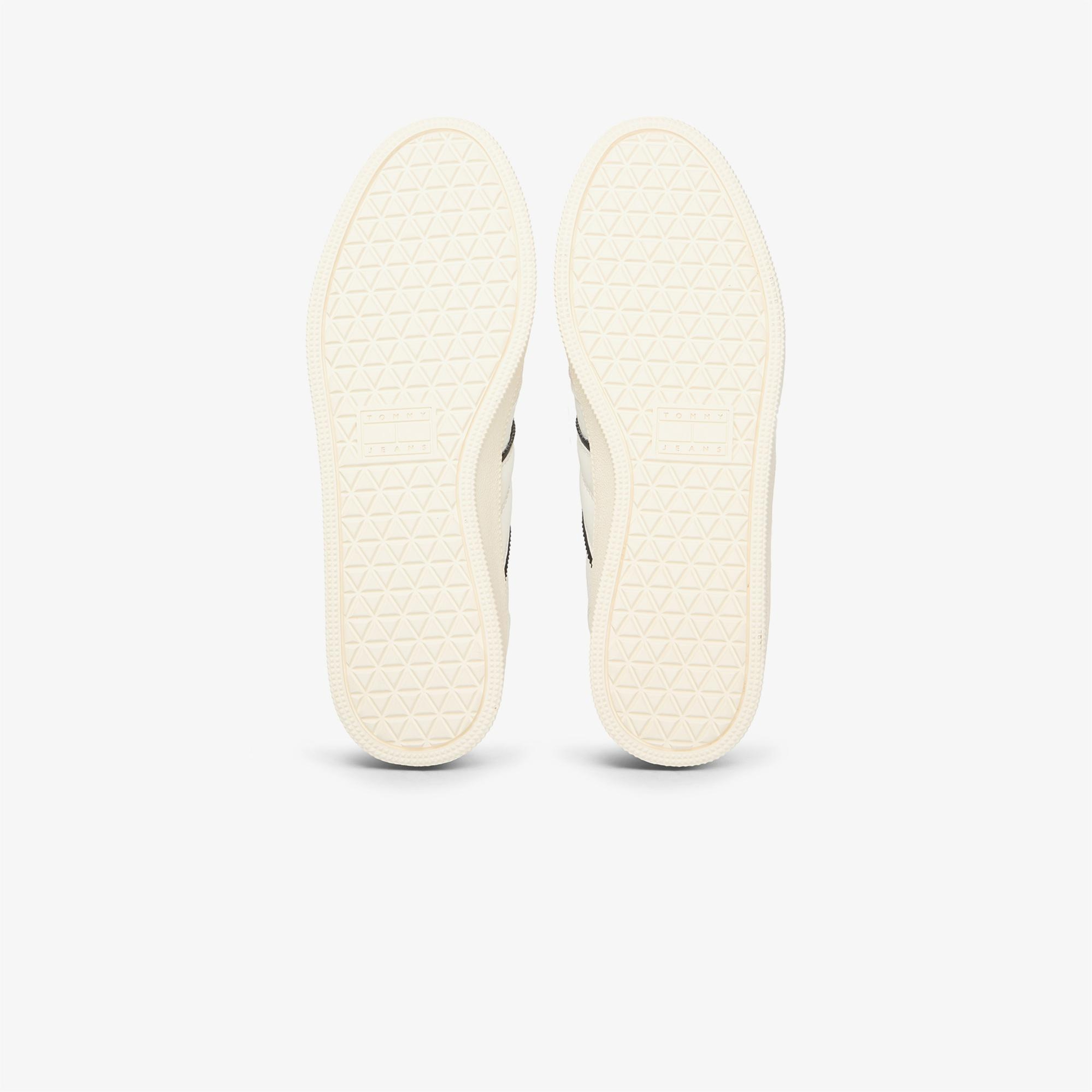 Tommy Hilfiger The Greenwich Erkek Krem Rengi Sneaker