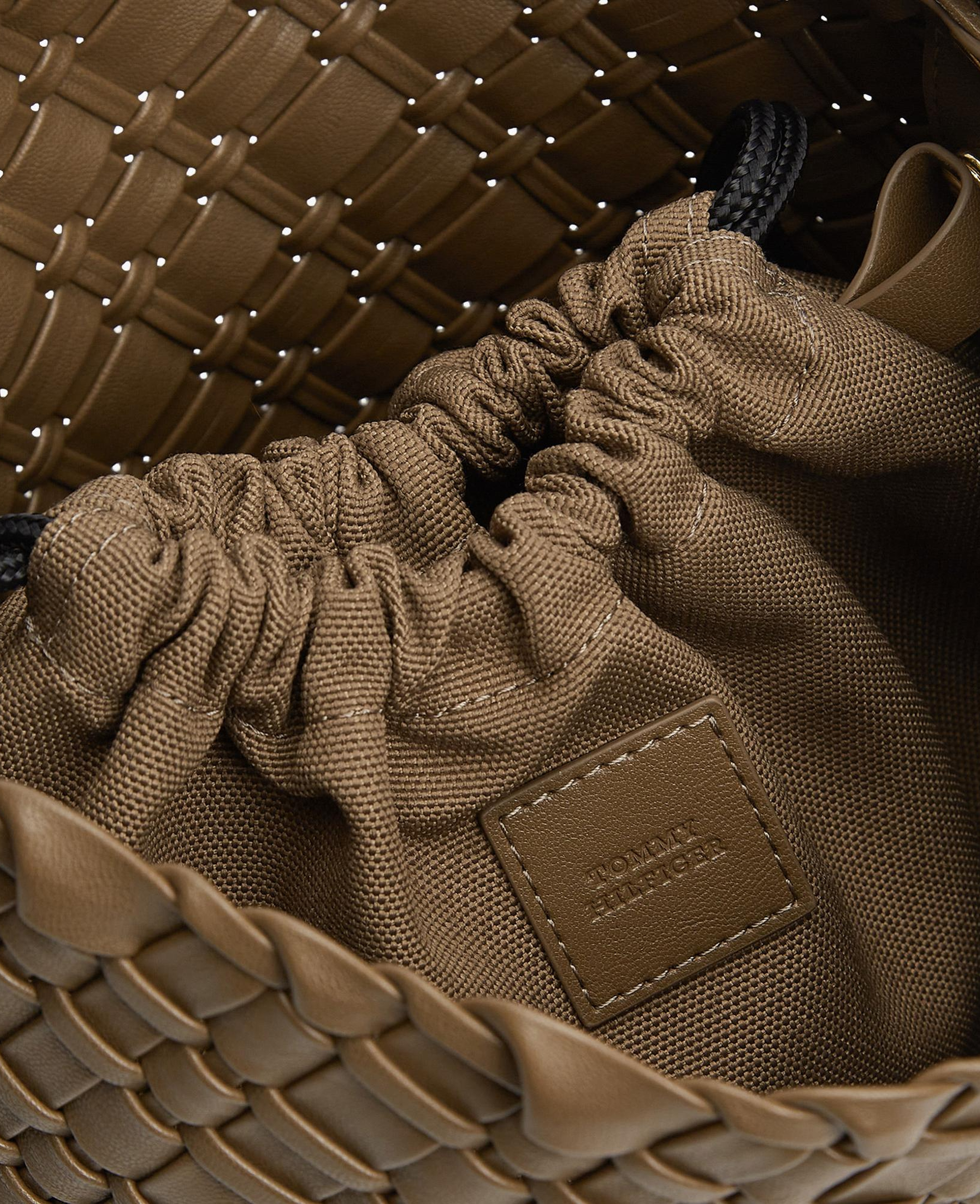 Tommy Hilfiger Braided Kadın Haki Omuz Çantası