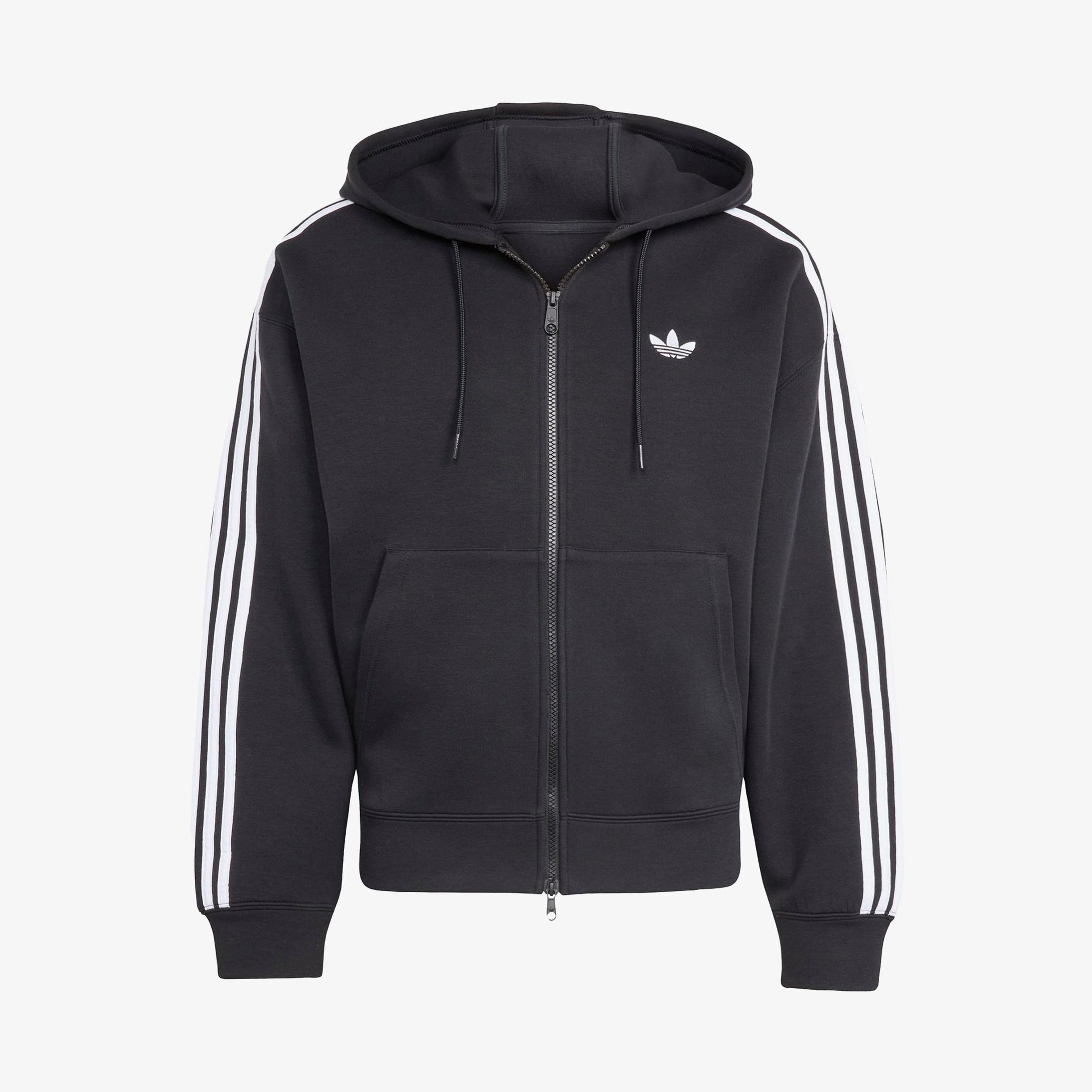 adidas Adicolor Spacer Erkek Siyah Eşofman Üstü