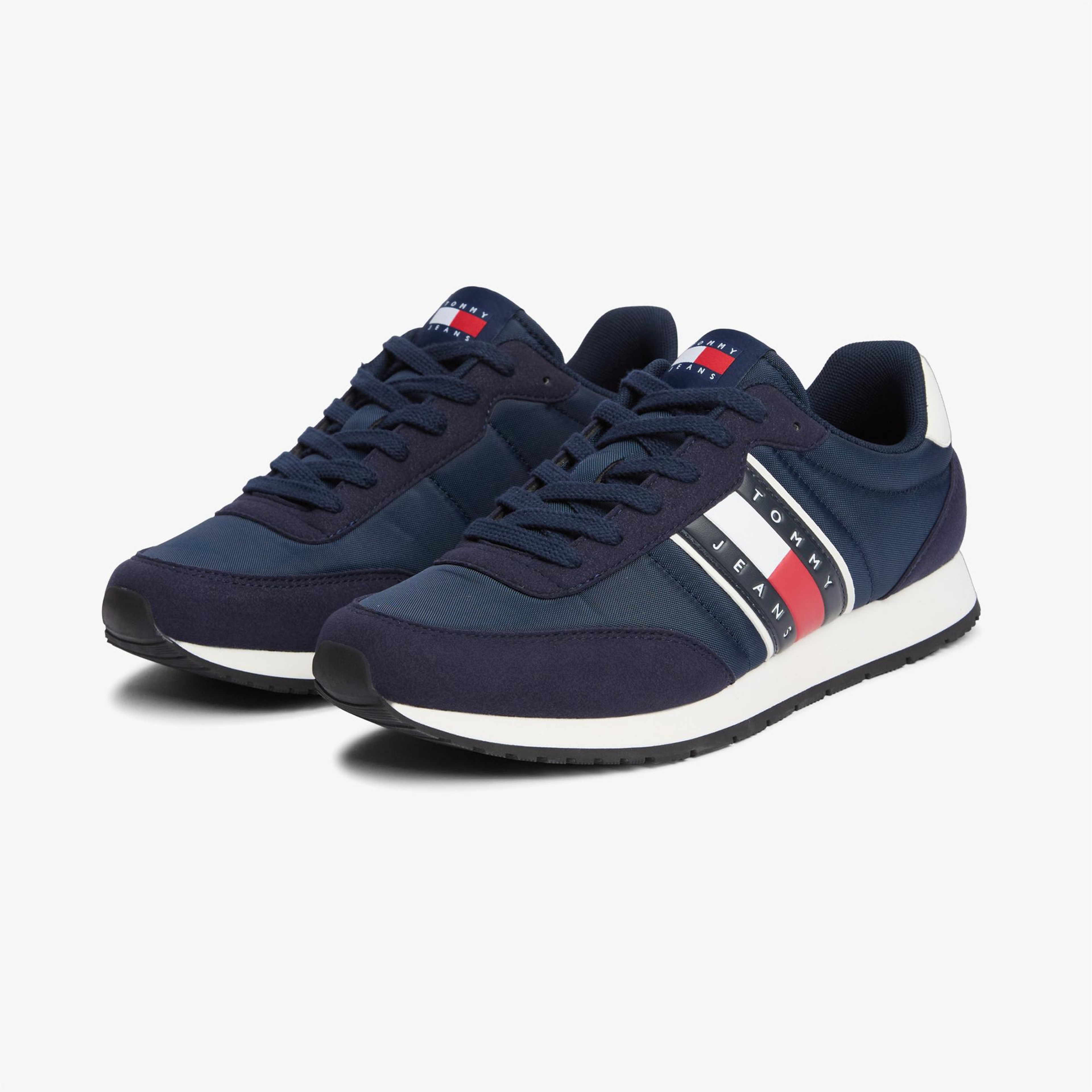 Tommy Hilfiger Carl Erkek Lacivert Sneaker