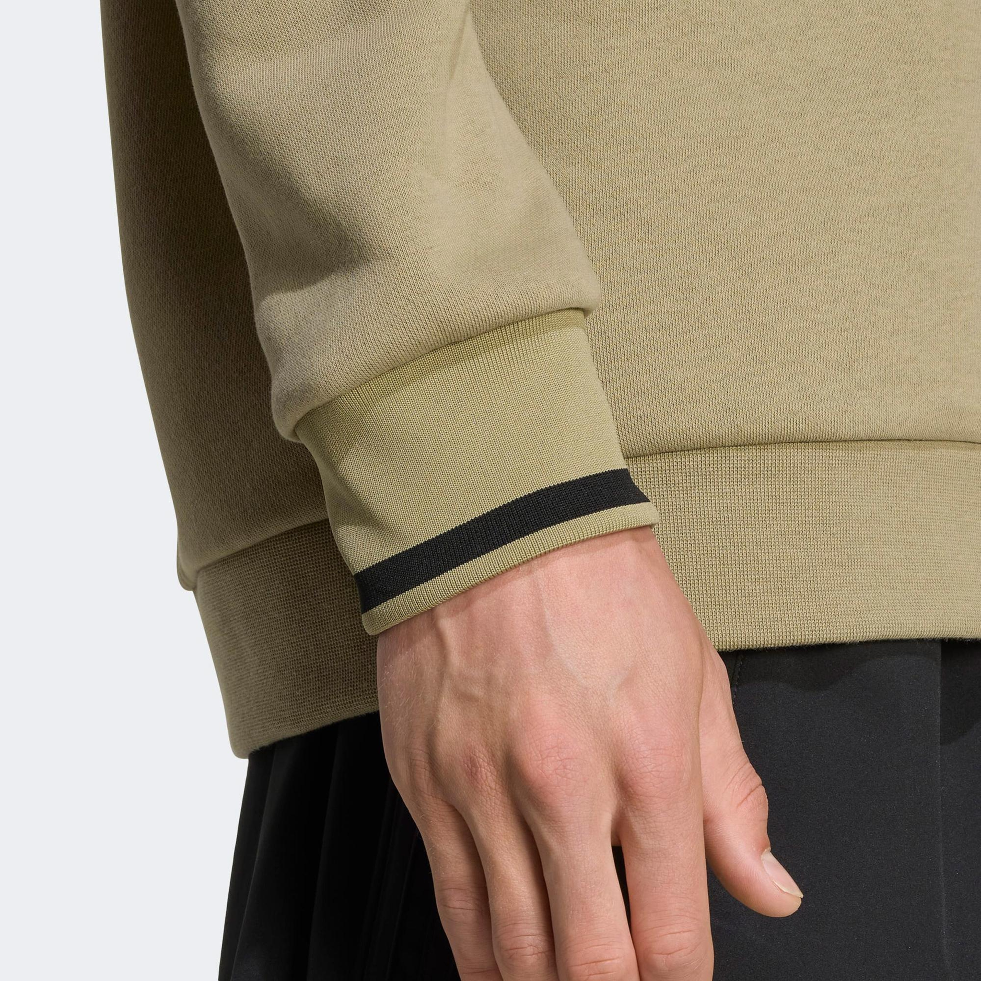 adidas Crewneck Erkek Haki Sweatshirt