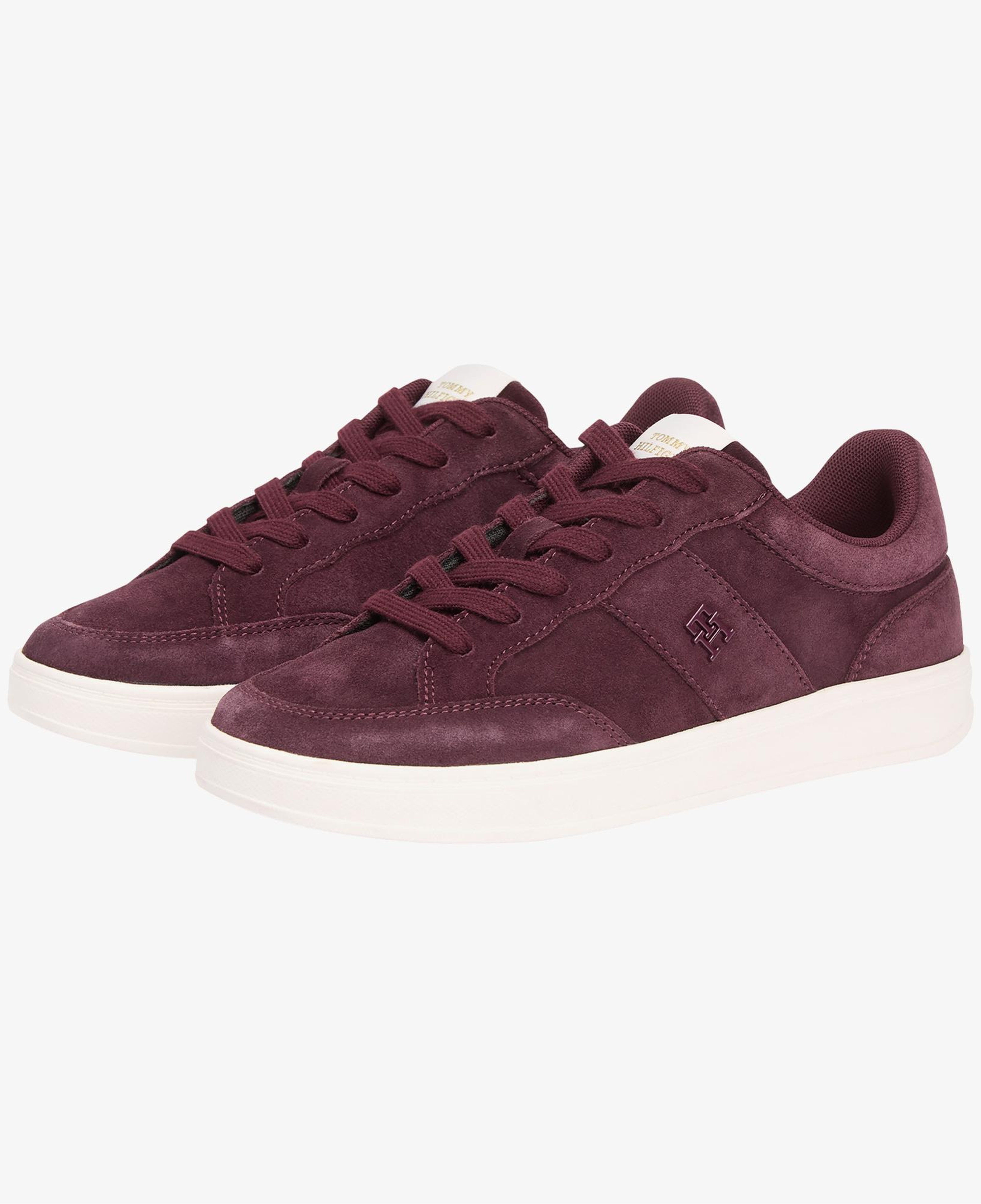 Tommy Hilfiger Jackie Kadın Bordo Sneaker