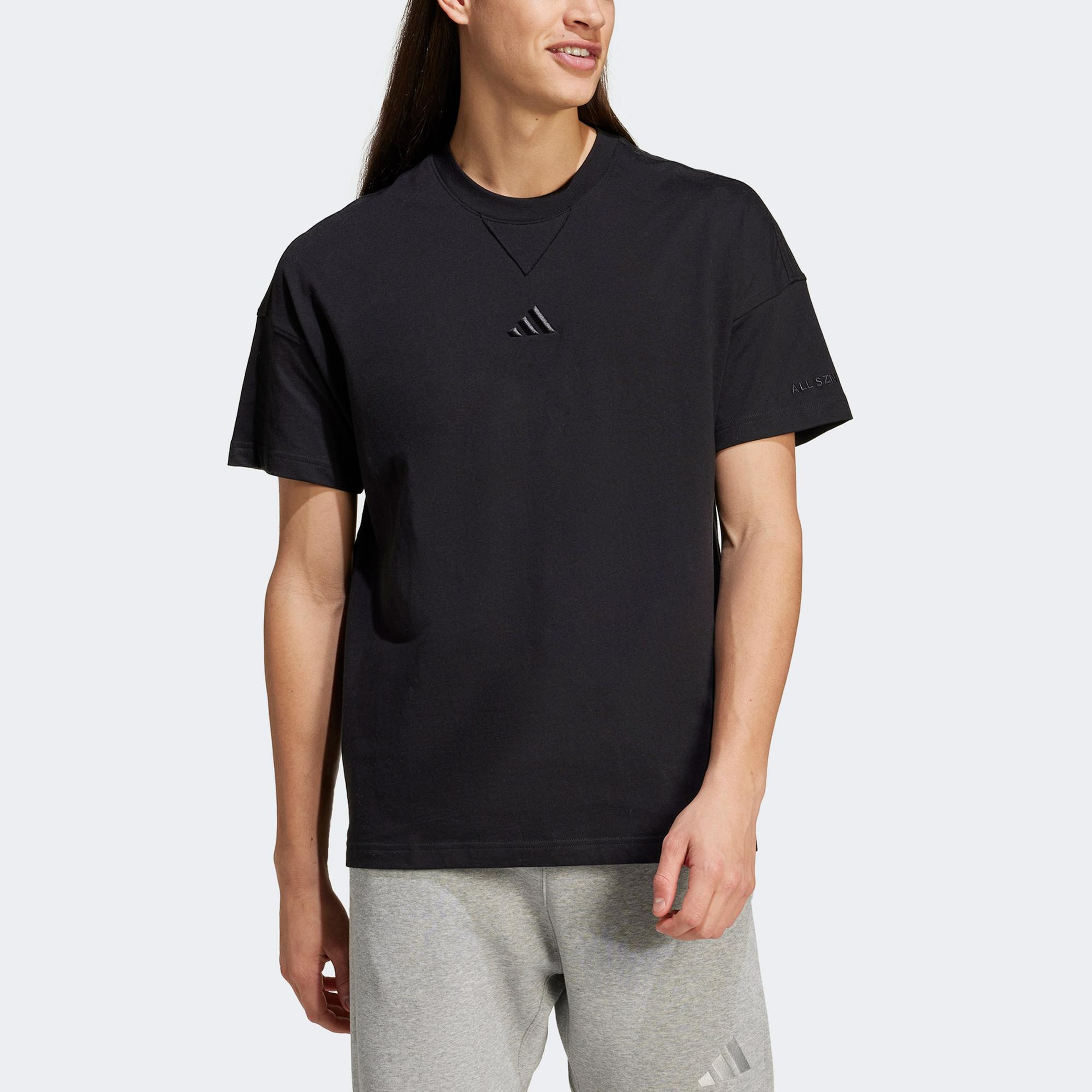 adidas Erkek Siyah T-Shirt