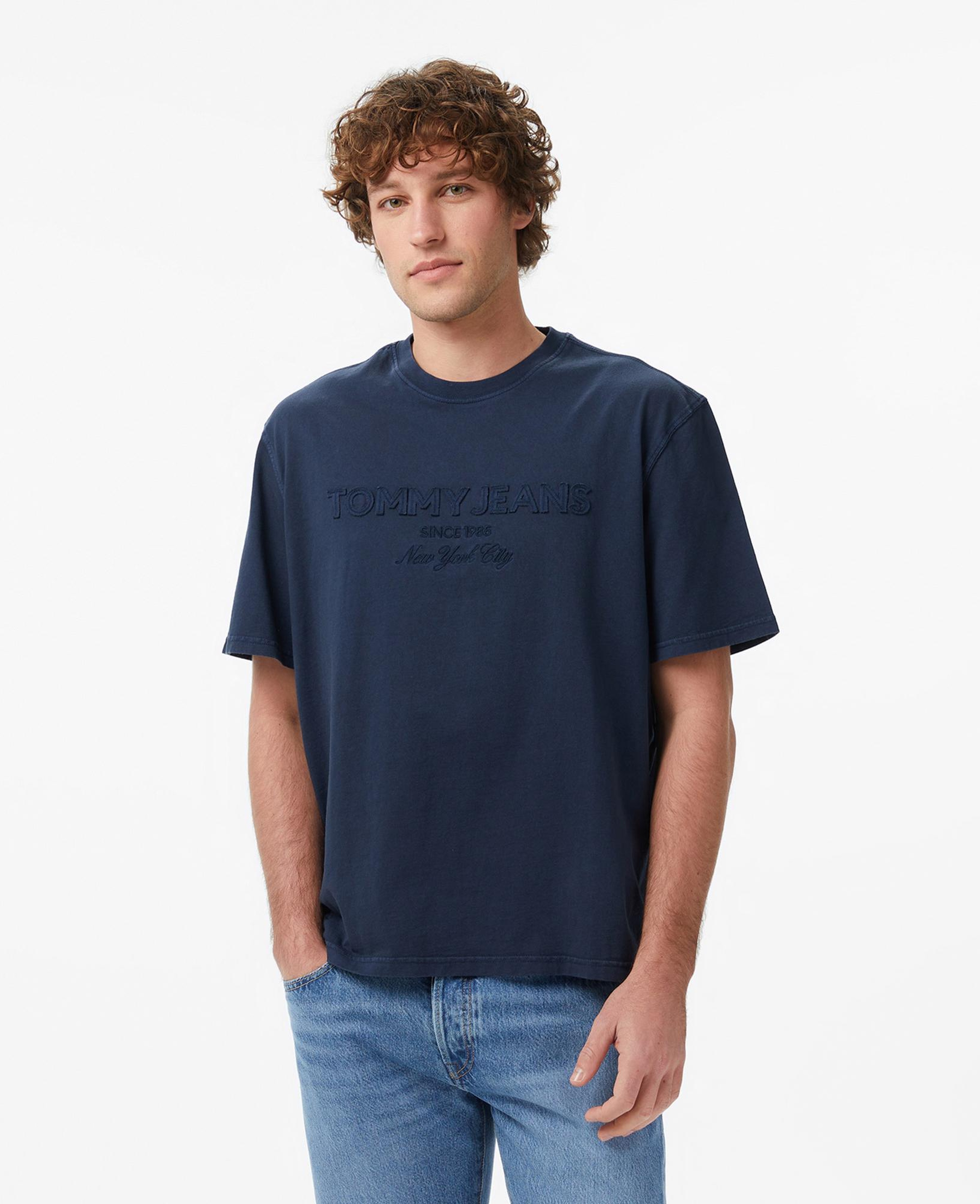 Tommy Hilfiger New Classics Erkek Lacivert T-Shirt