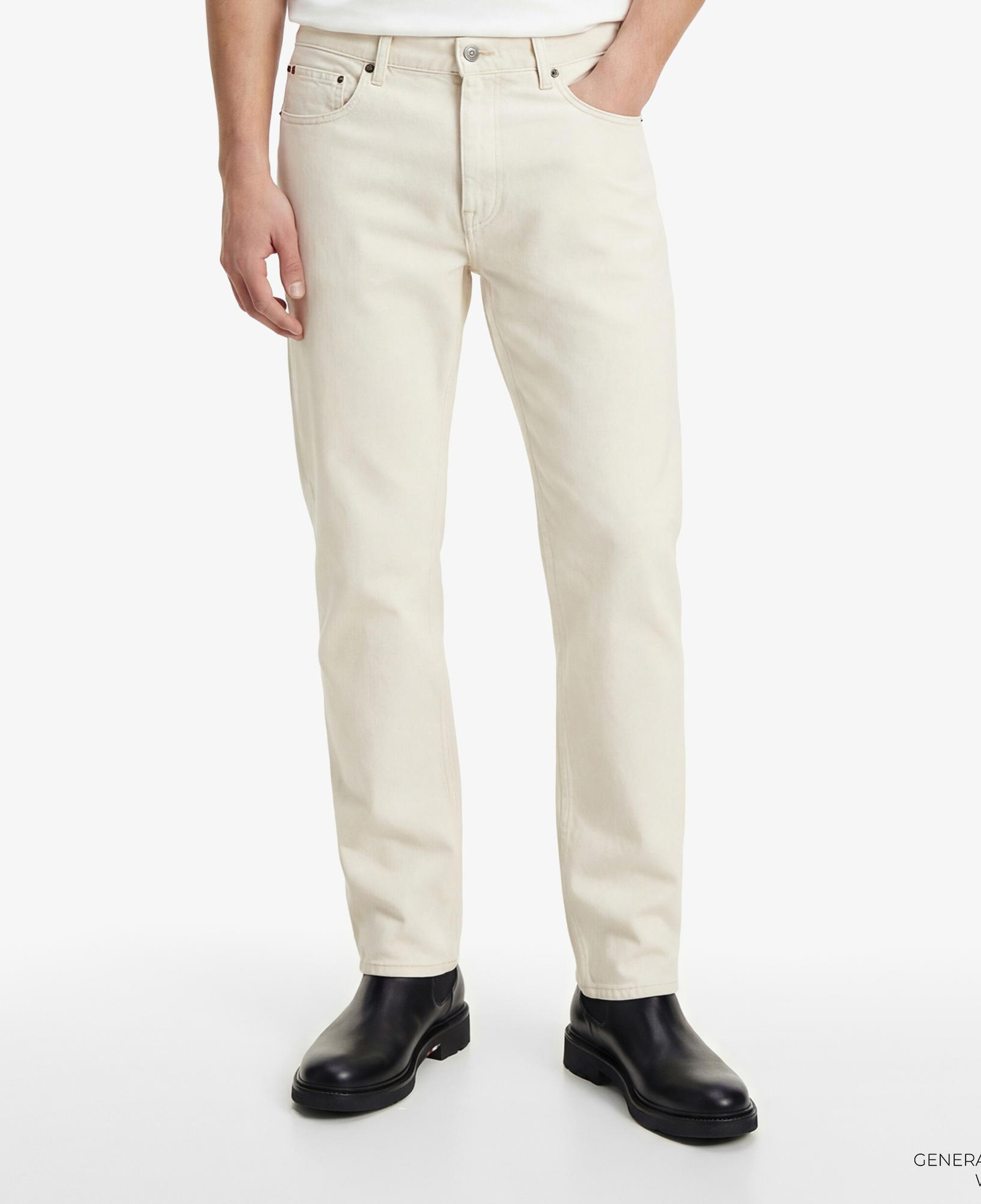 Tommy Hilfiger Denim Mainline Erkek Beyaz Jean