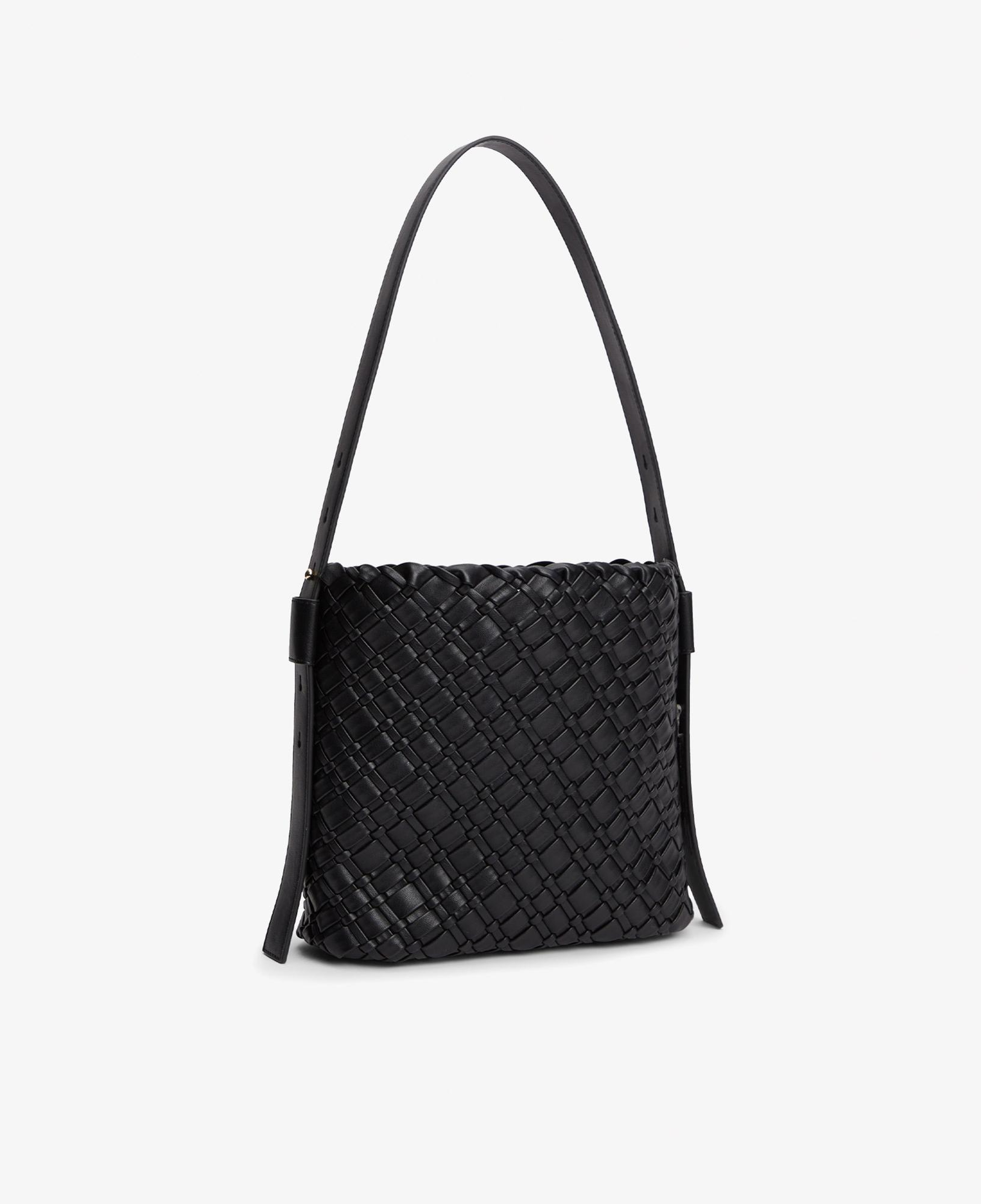 Tommy Hilfiger Braided Kadın Siyah Omuz Çantası