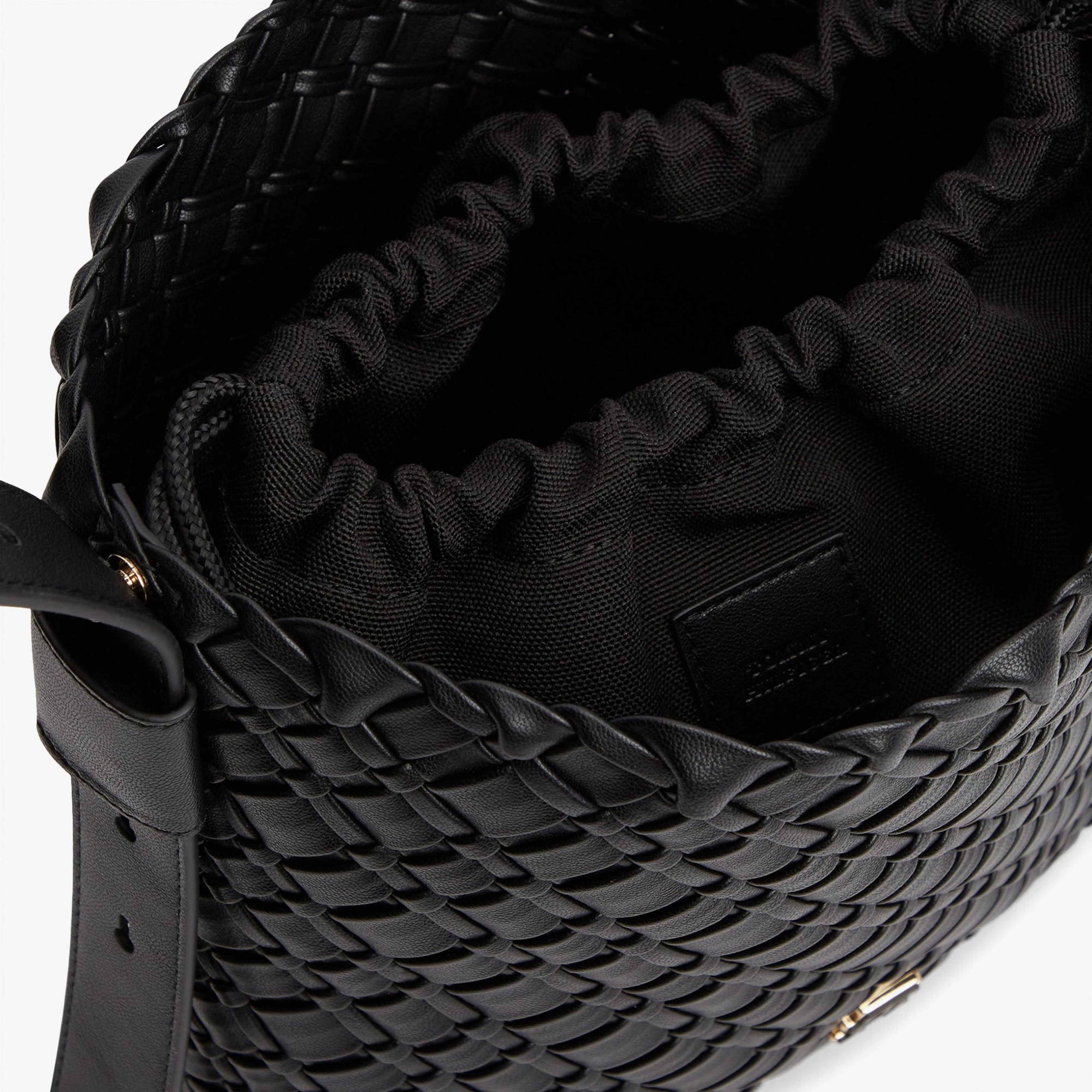 Tommy Hilfiger Braided Kadın Siyah Omuz Çantası