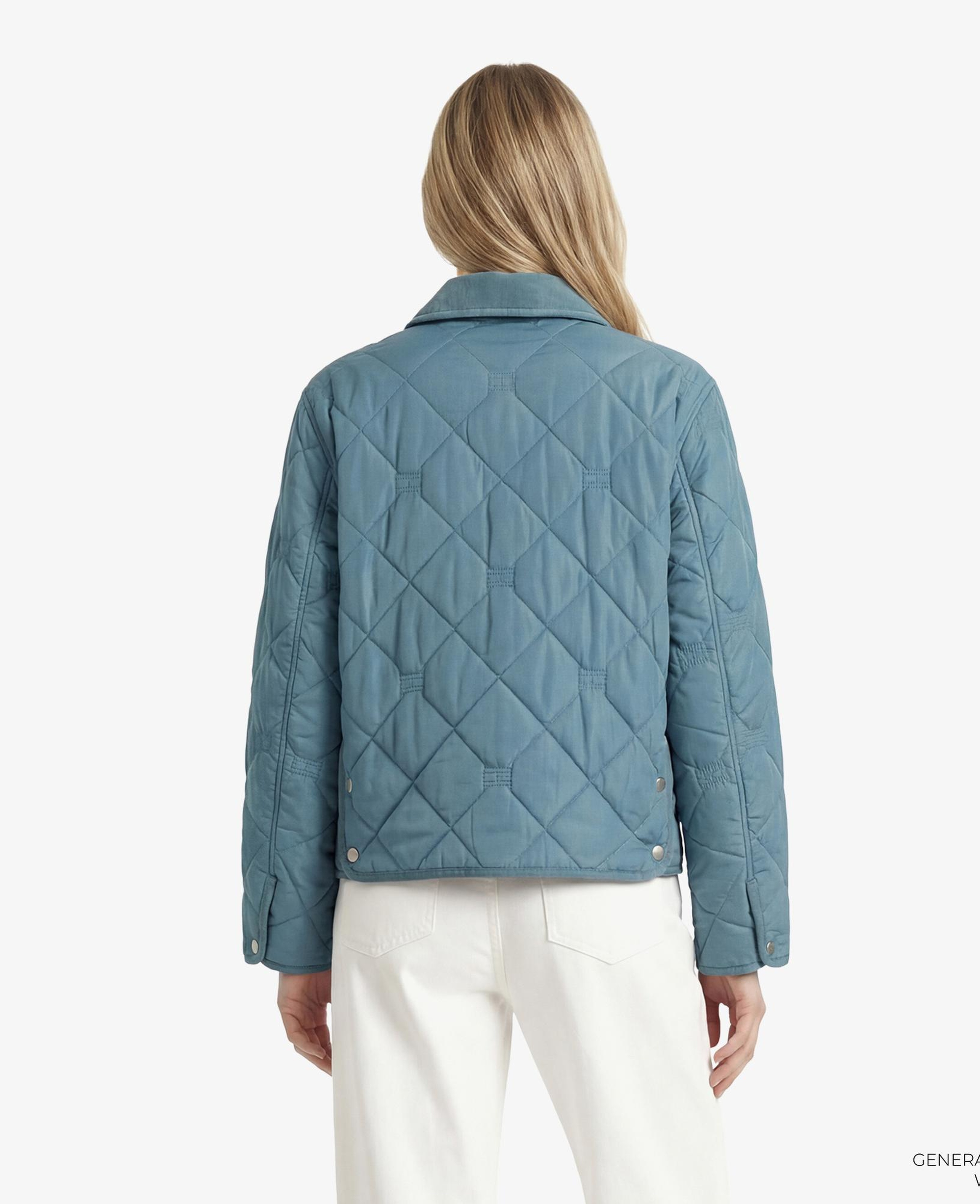 Tommy Hilfiger Padded Quilting Kadın Mavi Ceket