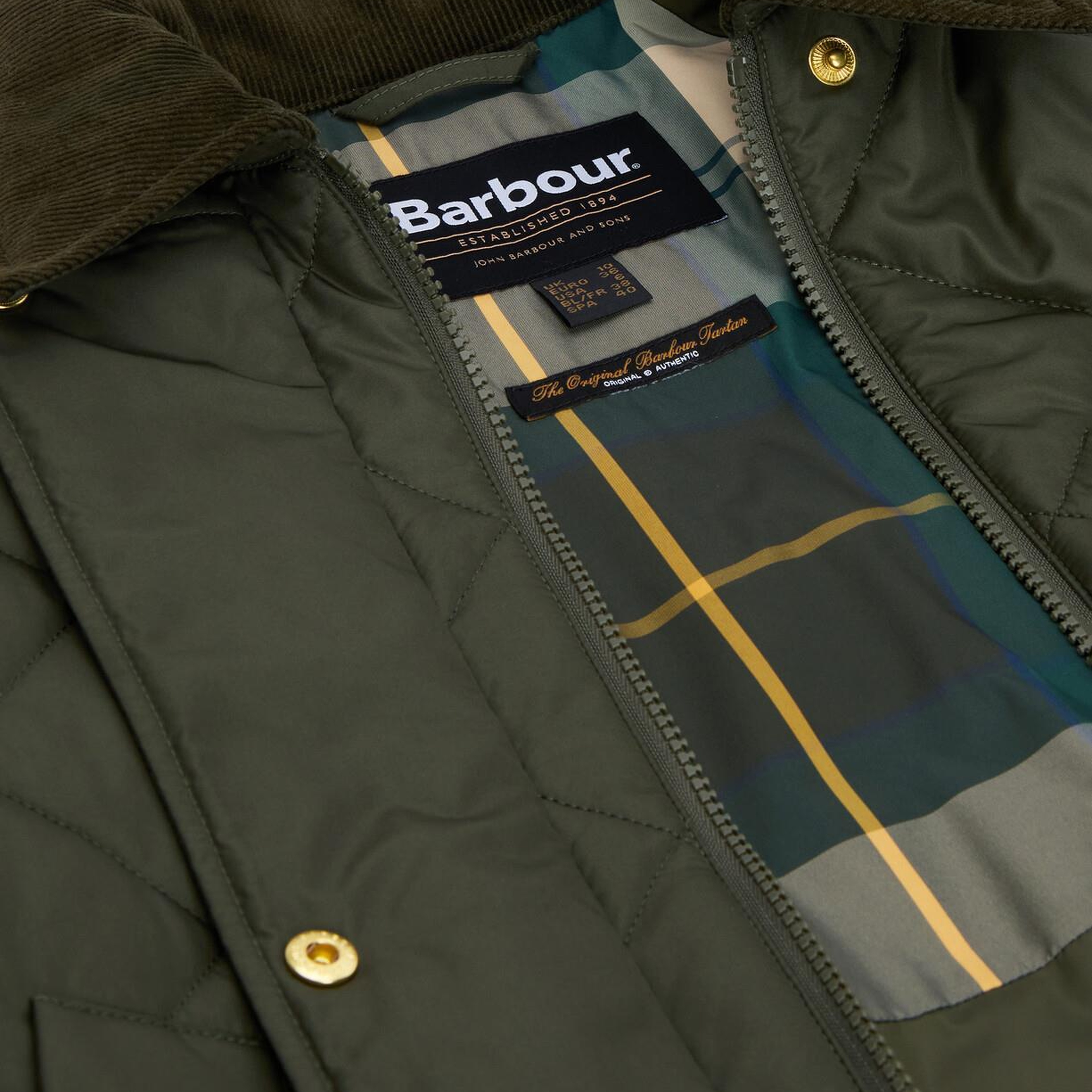 Barbour Barden Kapitone Ceket