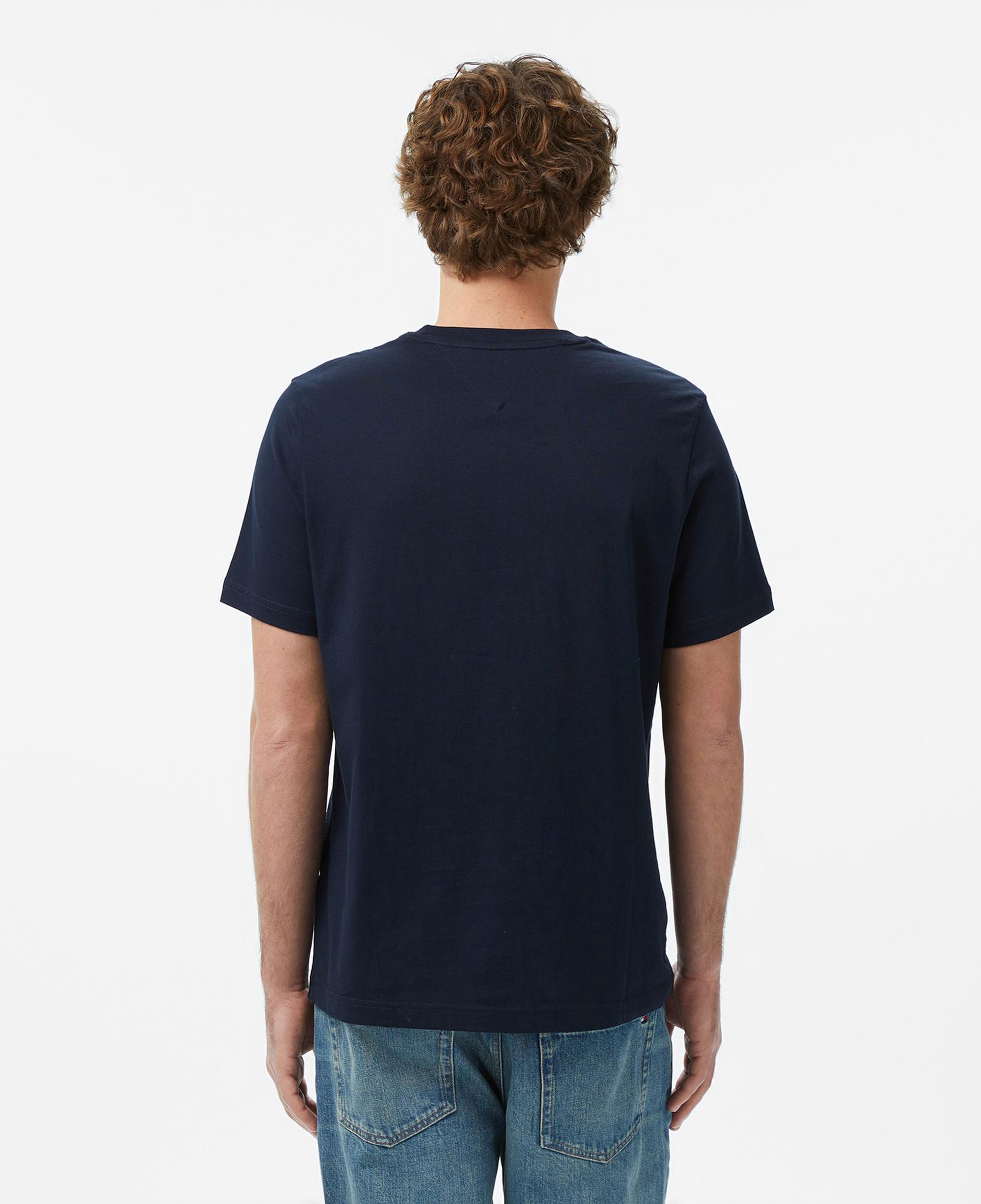 Tommy Hilfiger Brand Love Graphic Erkek Lacivert T-Shirt