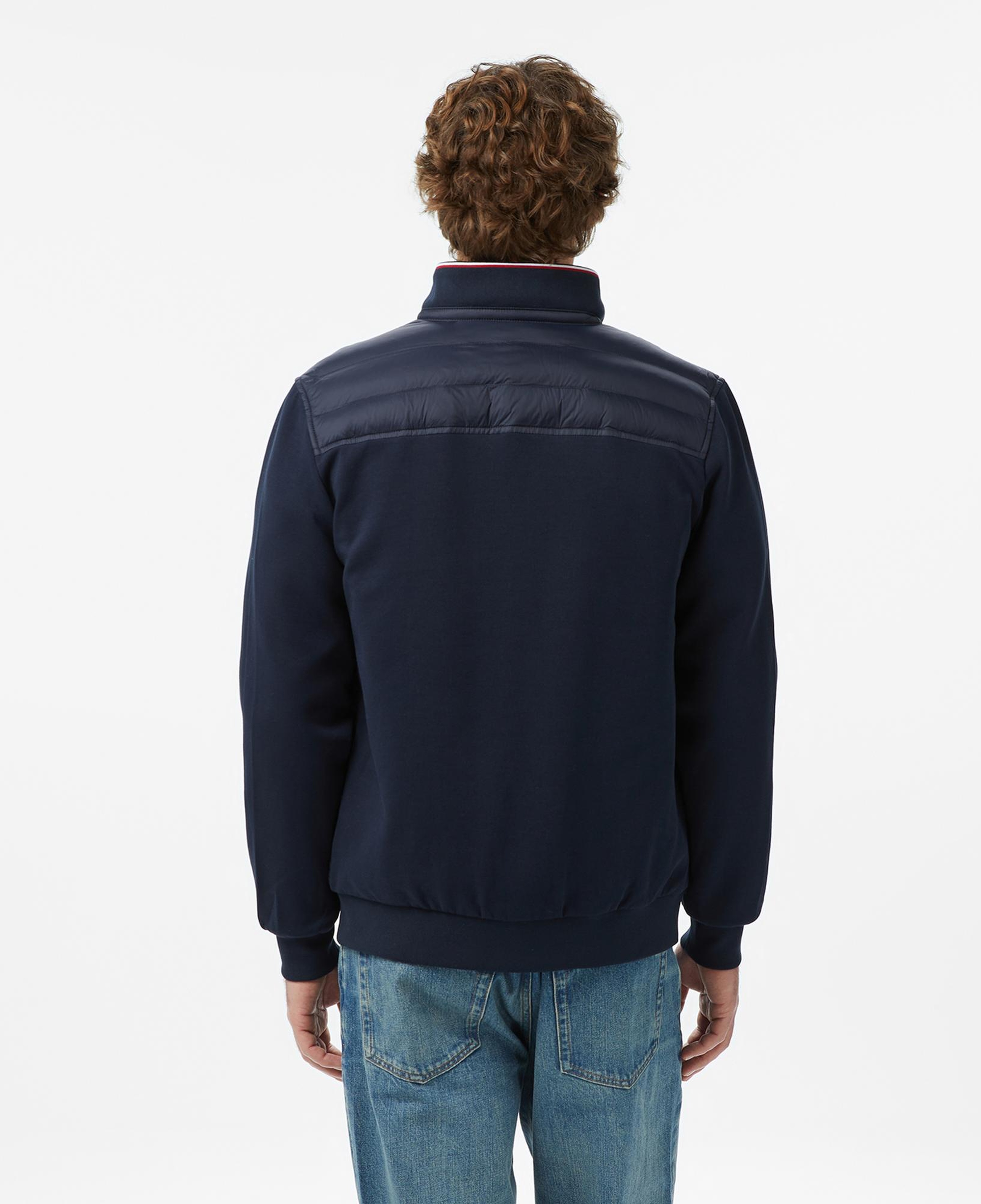 Tommy Hilfiger Mixed Media Erkek Lacivert Eşofman Üstü