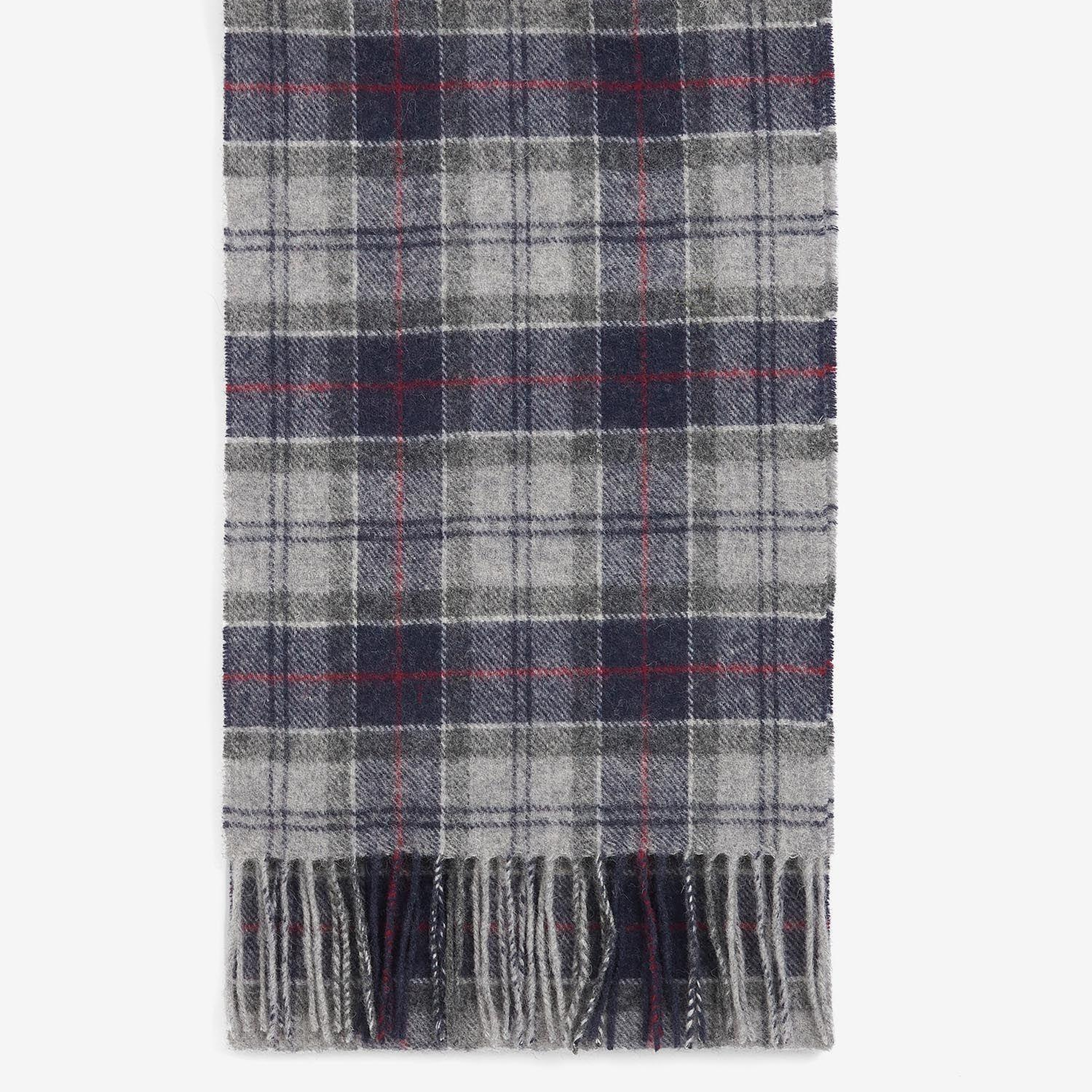Barbour Unisex Tartan Yün Atkı (%100 Lambswool)