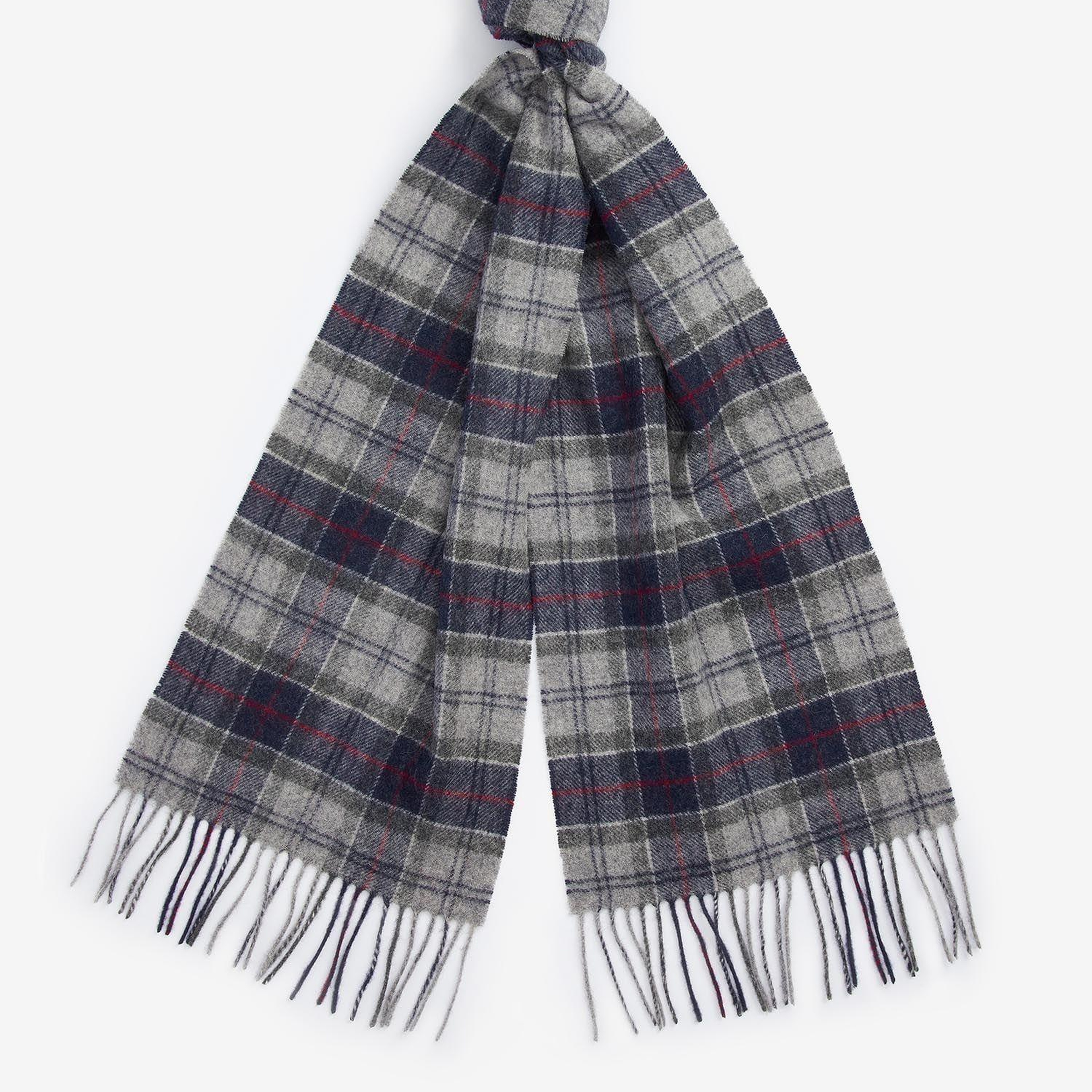 Barbour Unisex Tartan Yün Atkı (%100 Lambswool)