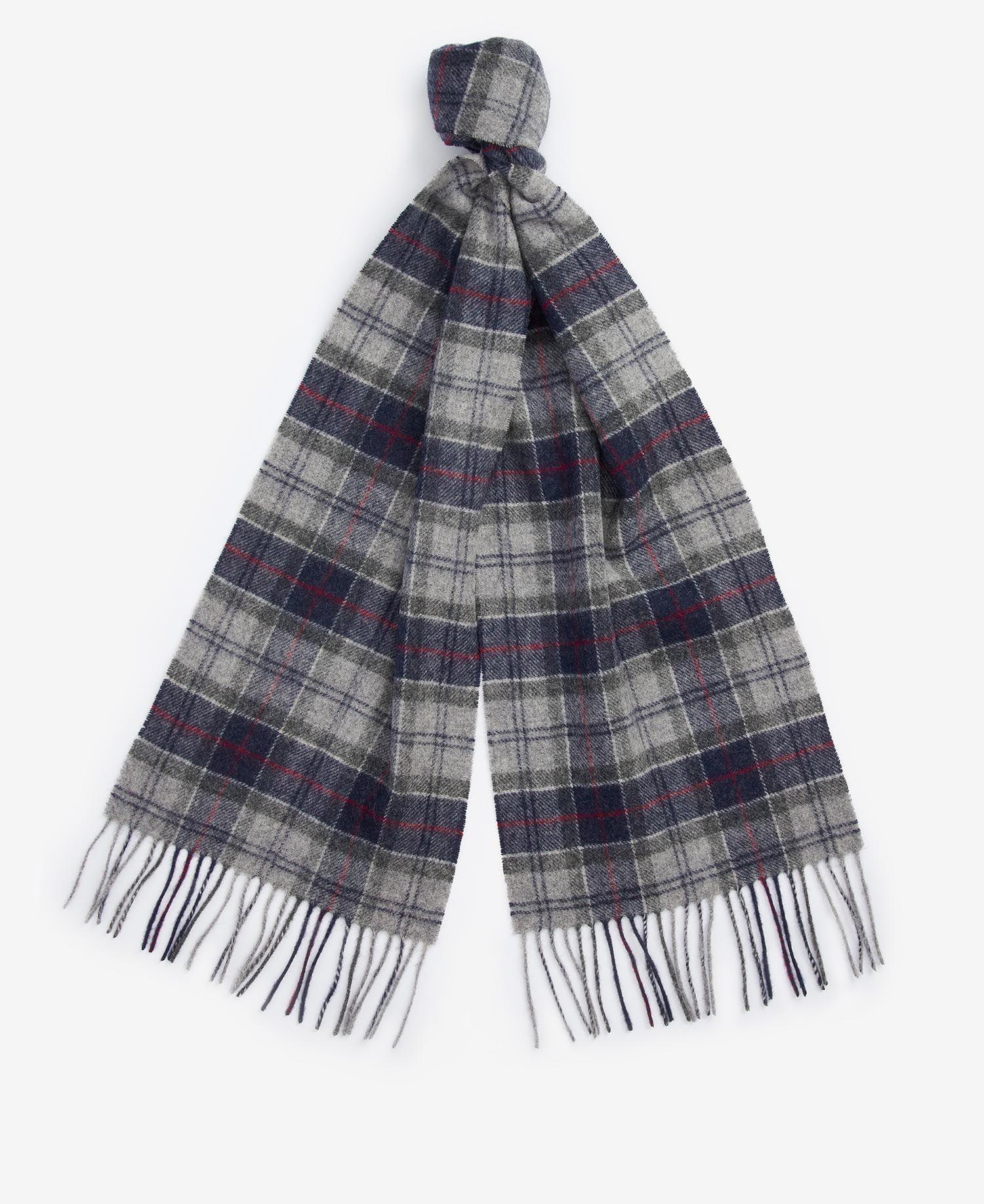 Barbour Unisex Tartan Yün Atkı (%100 Lambswool)