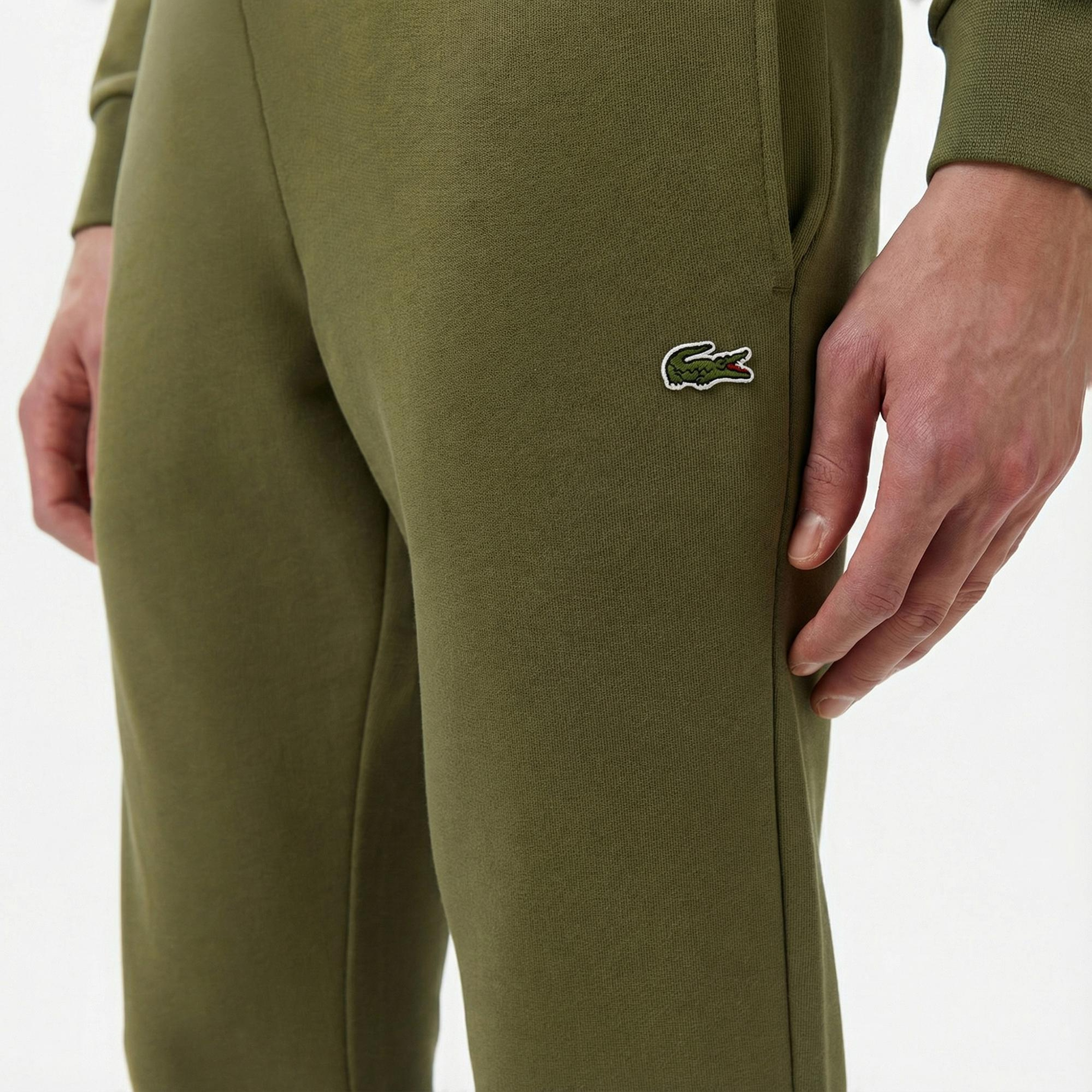 Lacoste Erkek Slim Fit Haki Eşofman Altı