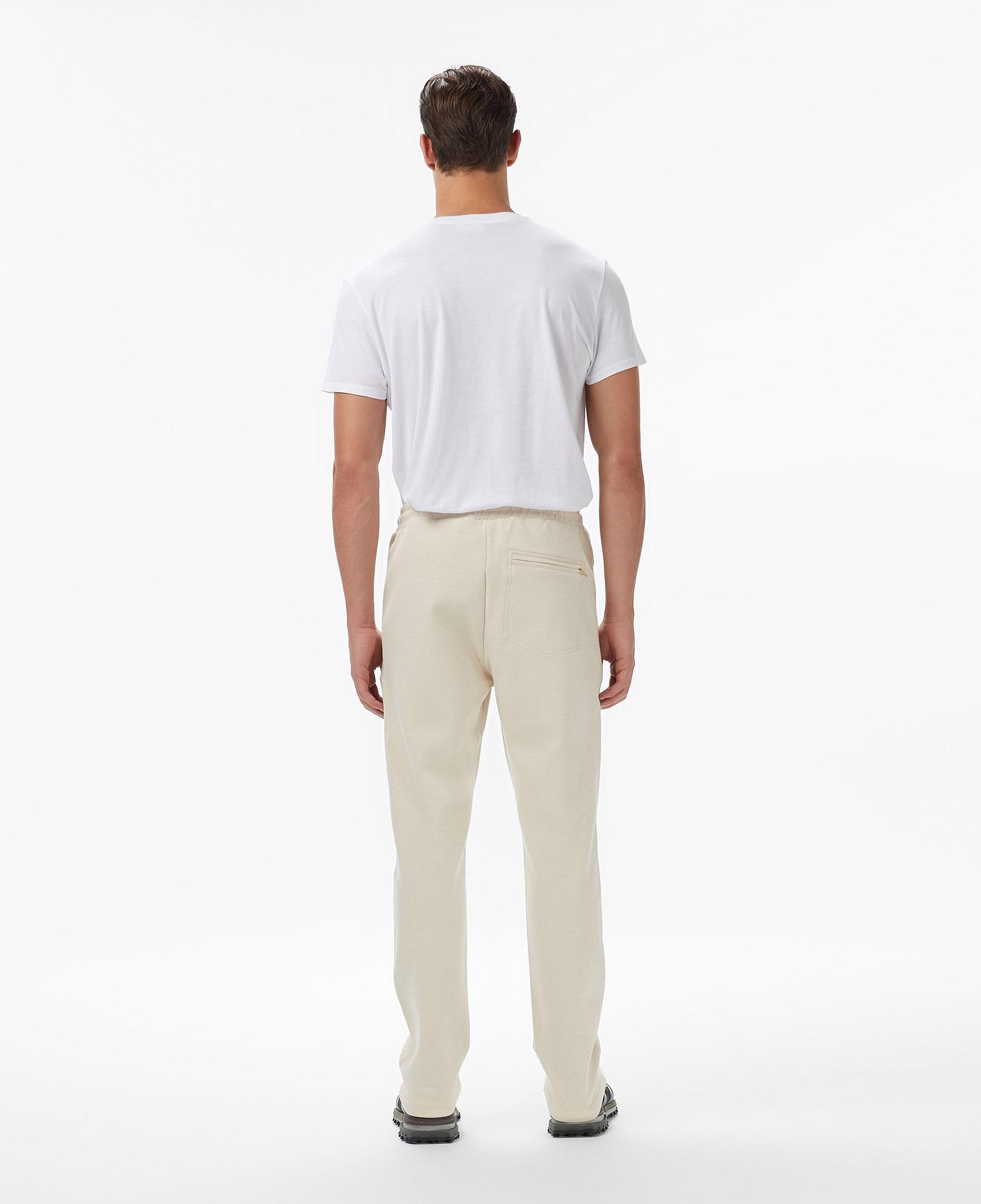 Lacoste Erkek Regular Fit Monogram Krem Eşofman Altı