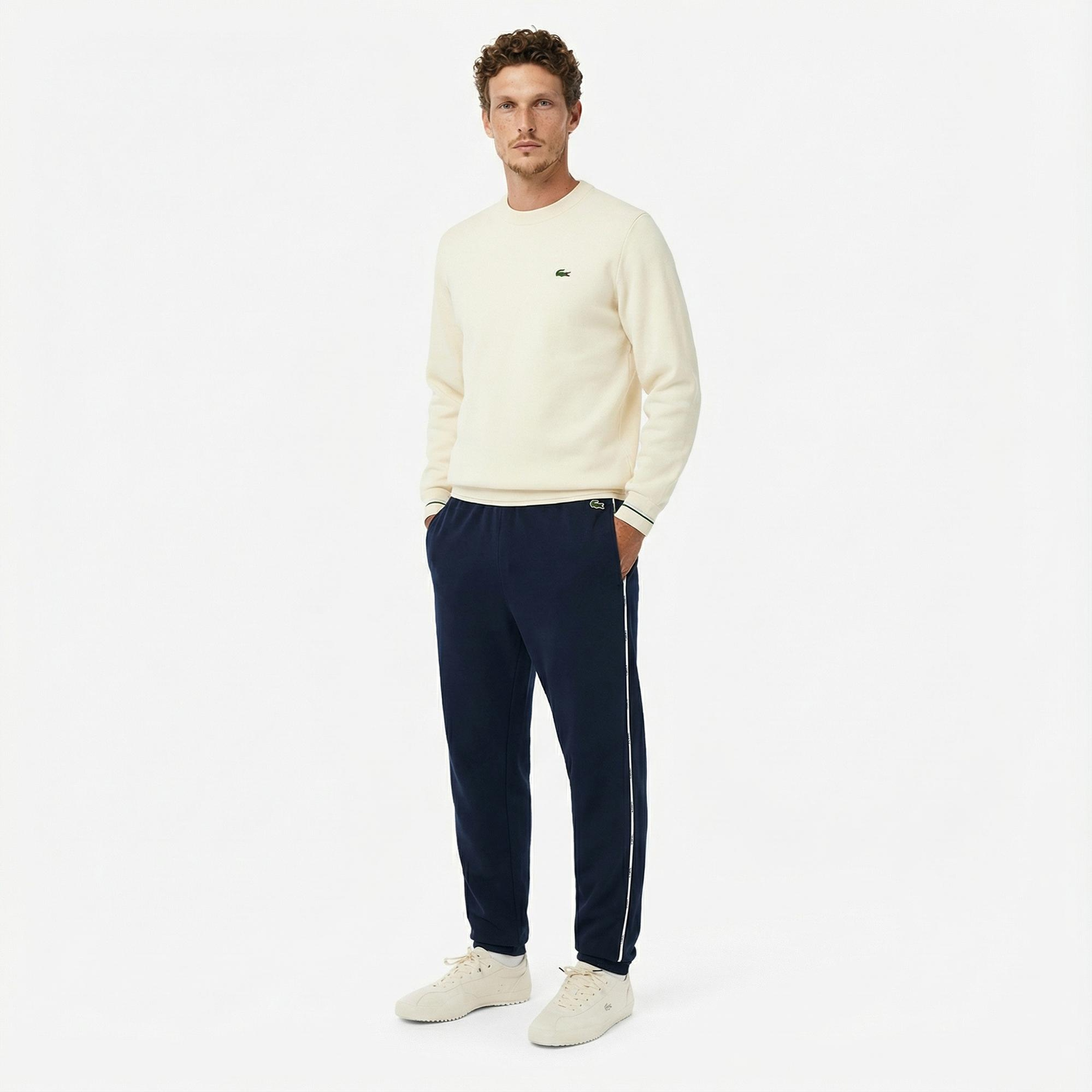 Lacoste Erkek Tapered Fit Lacivert Eşofman Altı