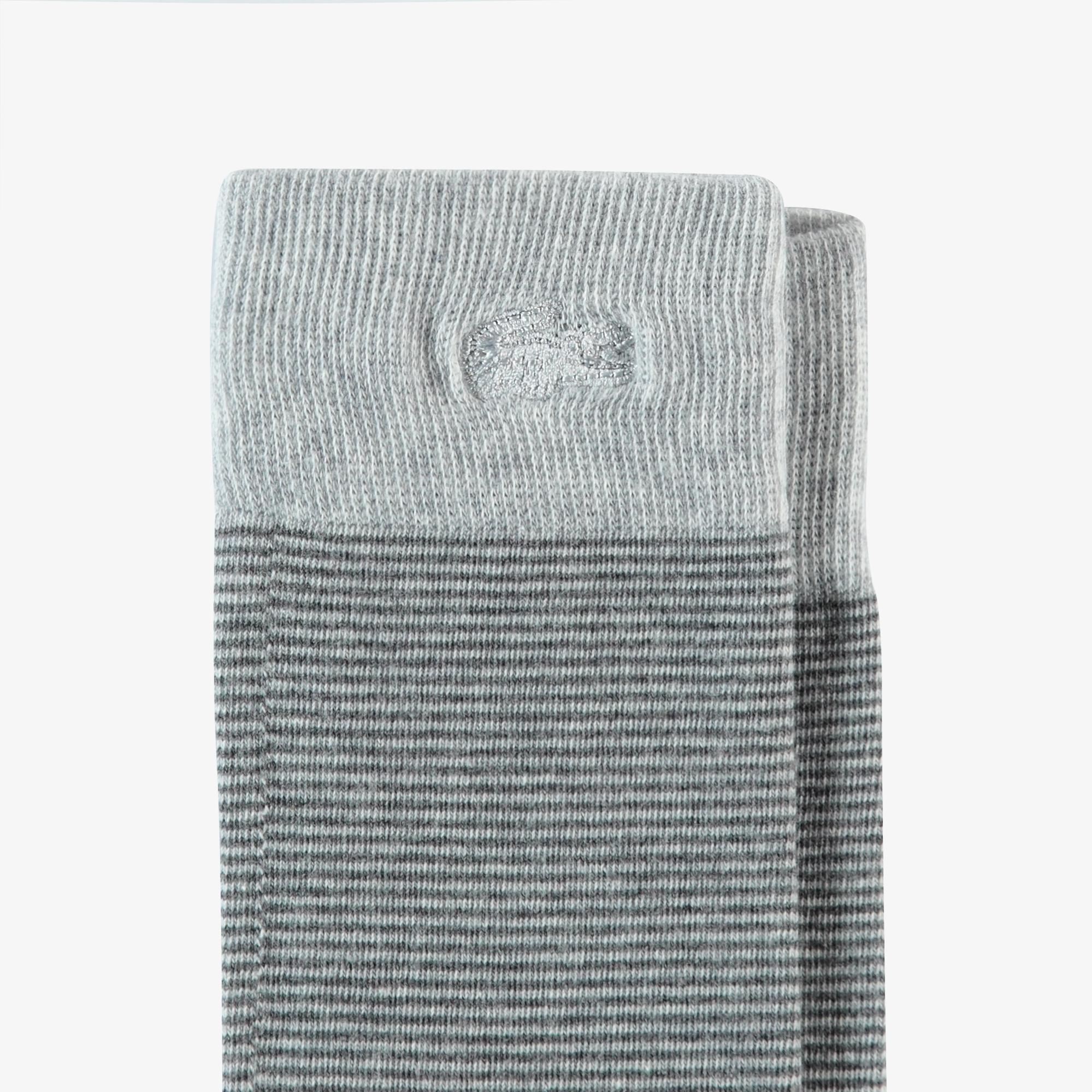 Lacoste Erkek Çizgili Gri Çorap