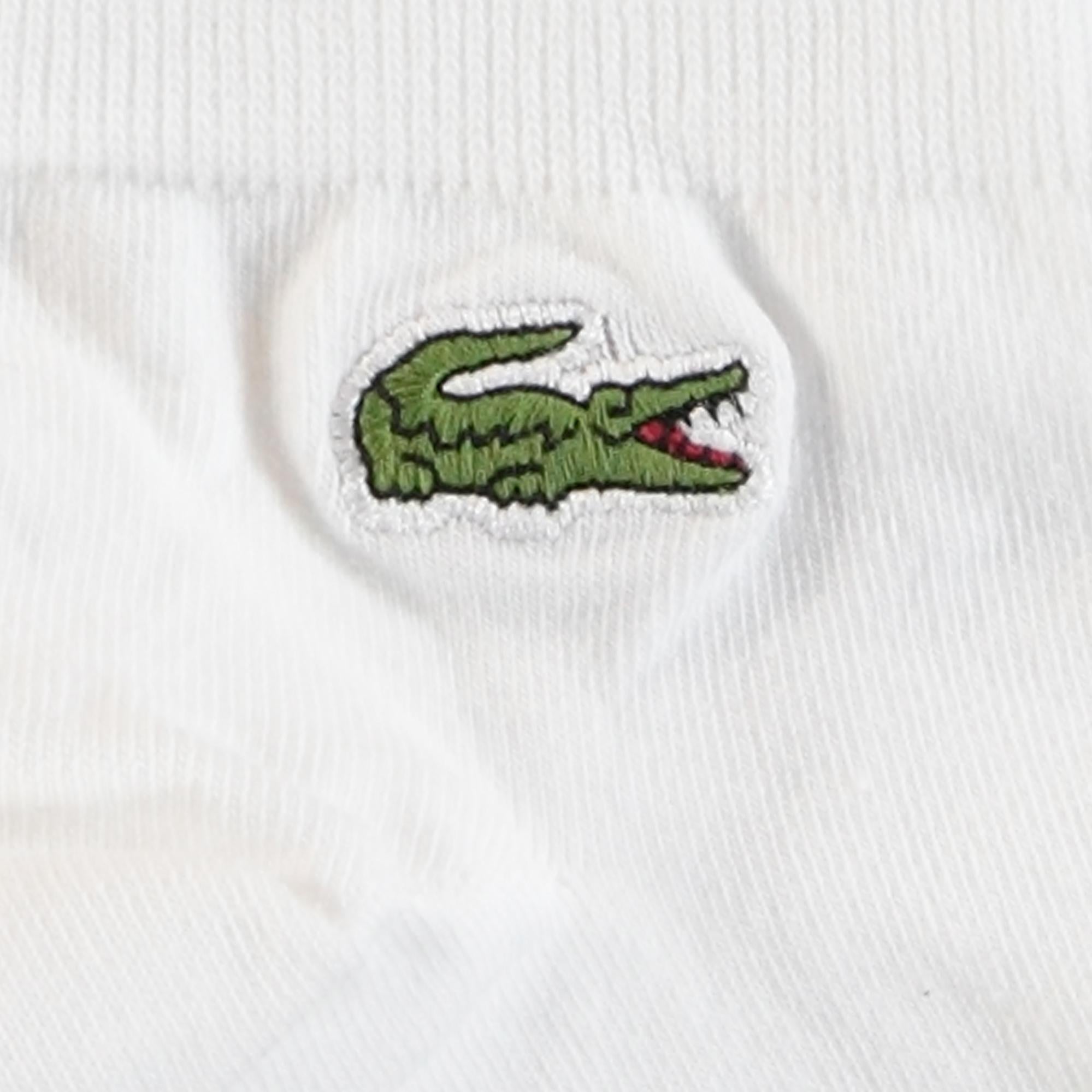 Lacoste Unisex Beyaz Çorap