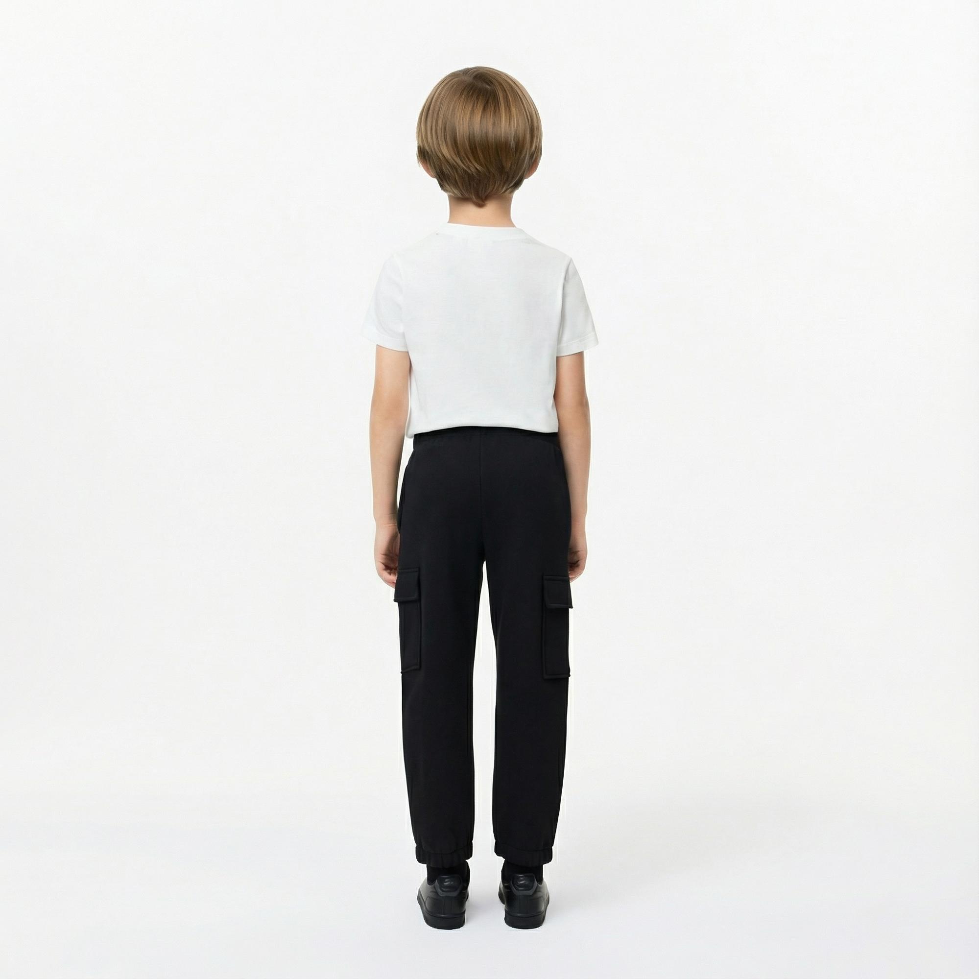 Lacoste Erkek Çocuk Siyah Eşofman Altı