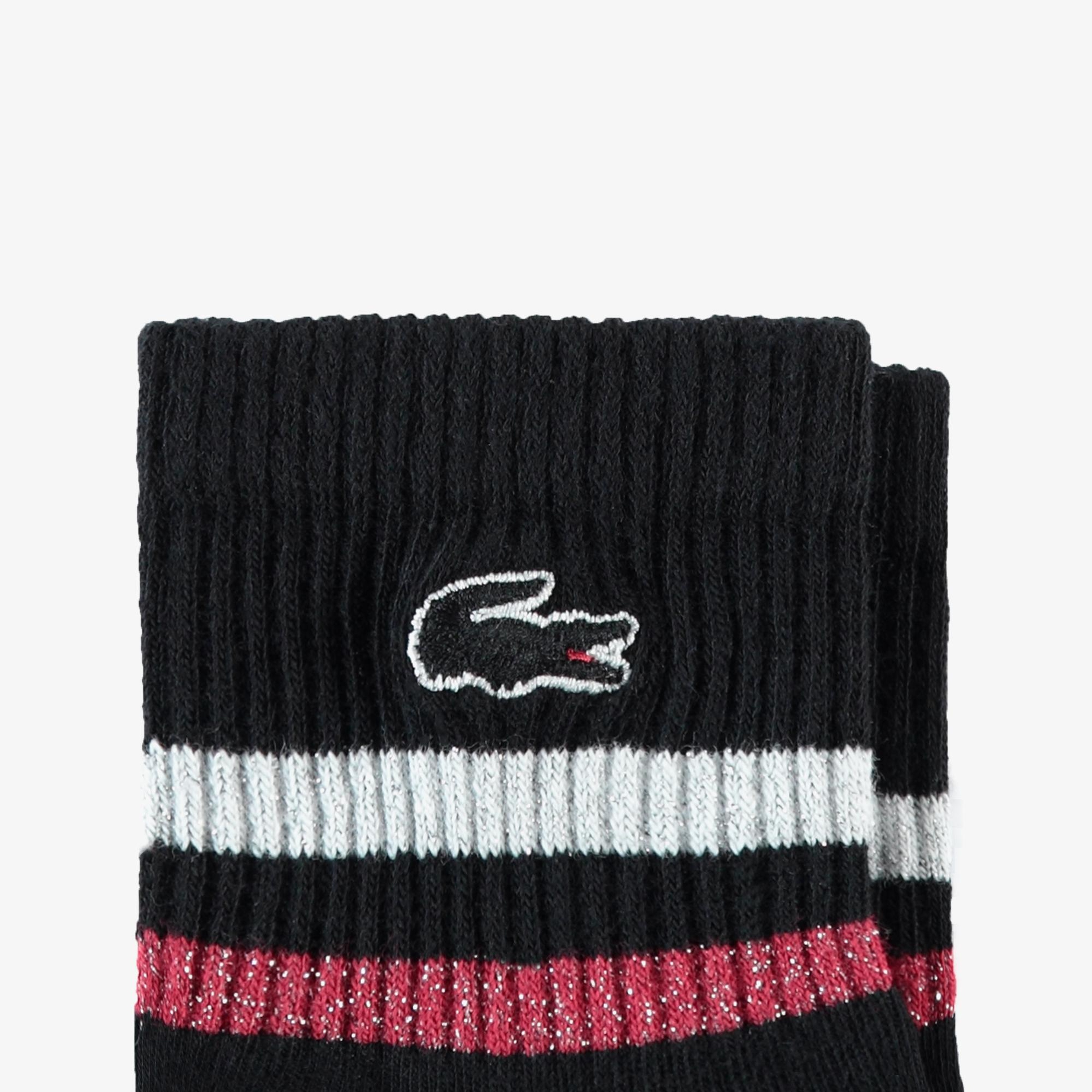 Lacoste Unisex Siyah Çorap