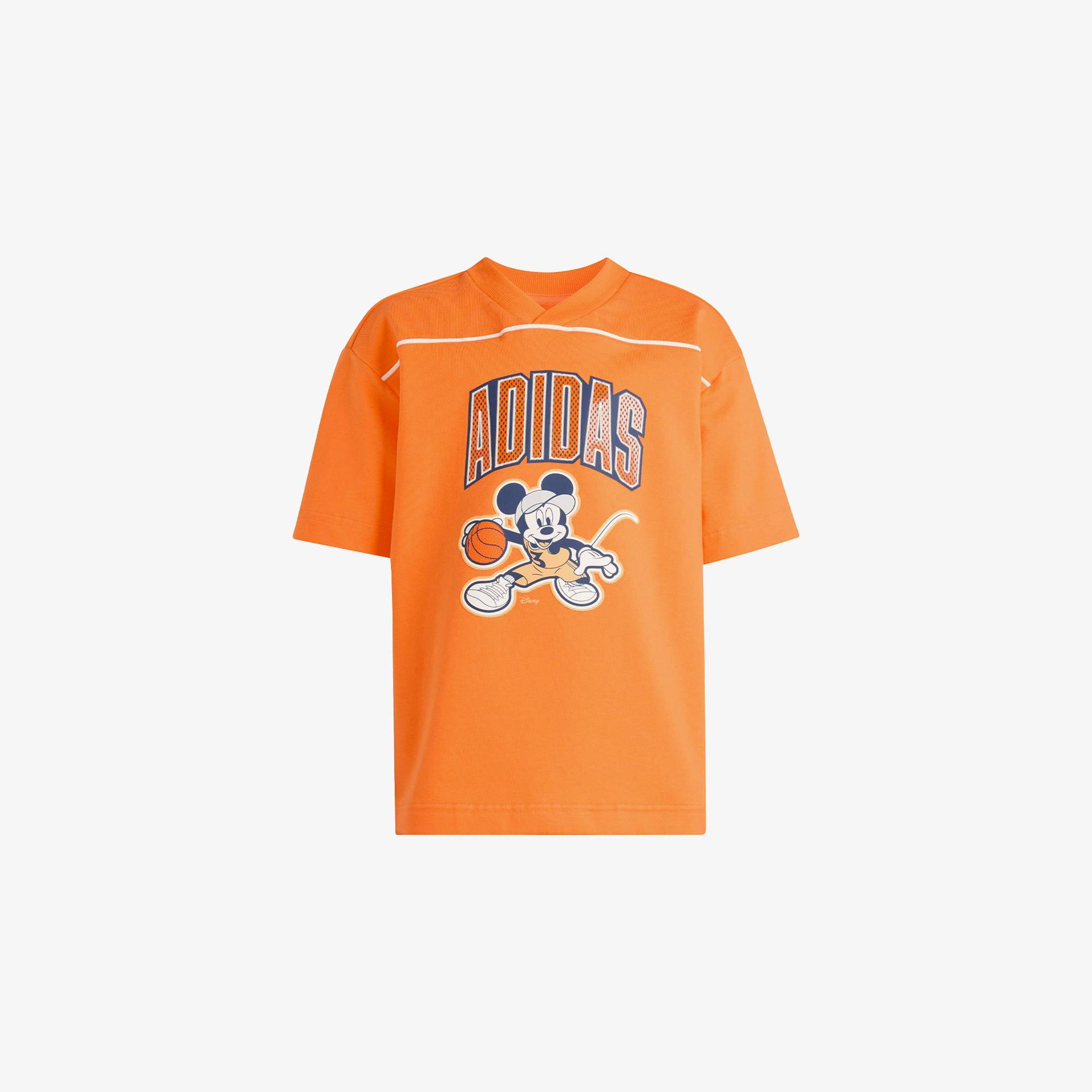 adidas Disney Mickey Mouse Çocuk Turuncu T-Shirt