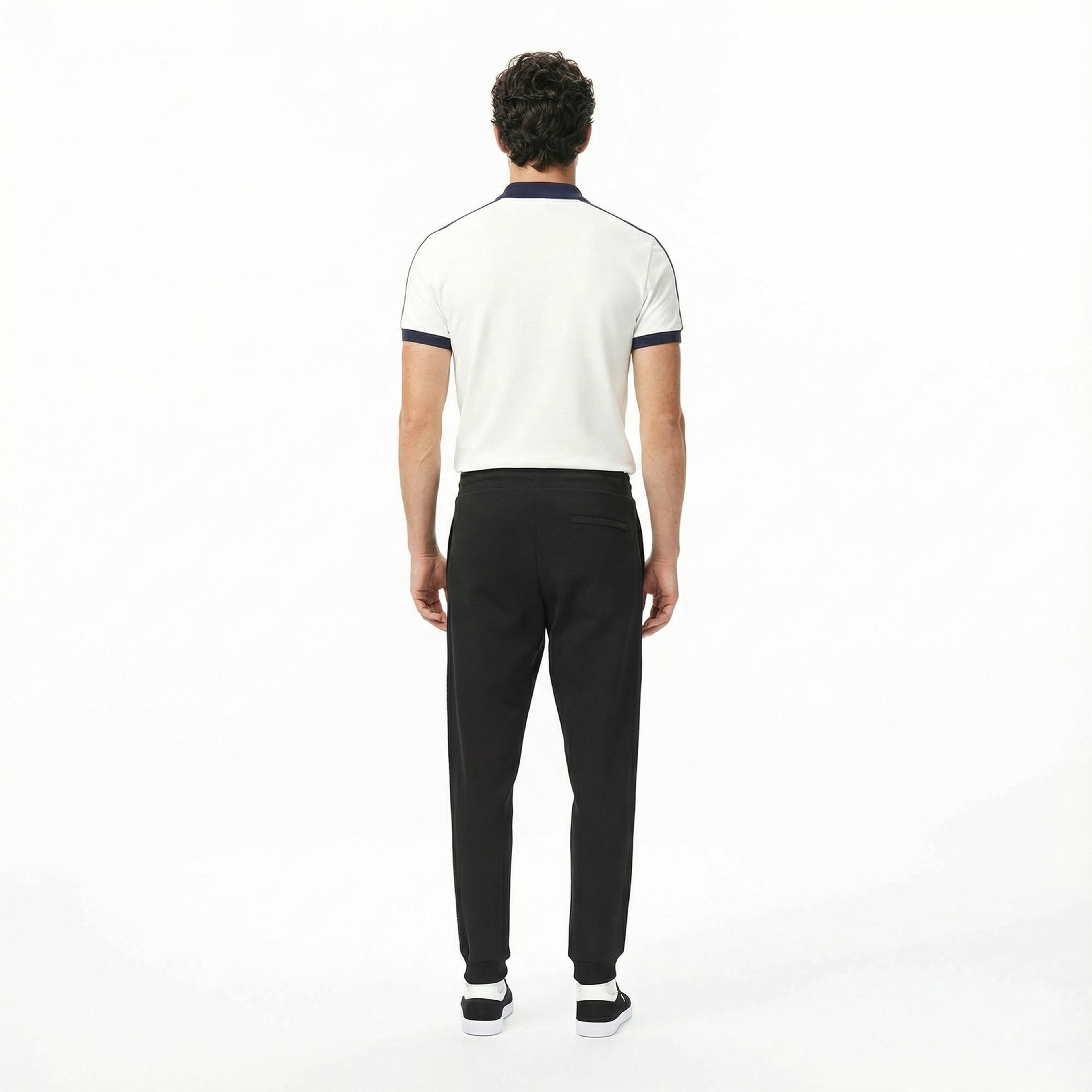 Lacoste Erkek Relaxed Fit Siyah Eşofman Altı