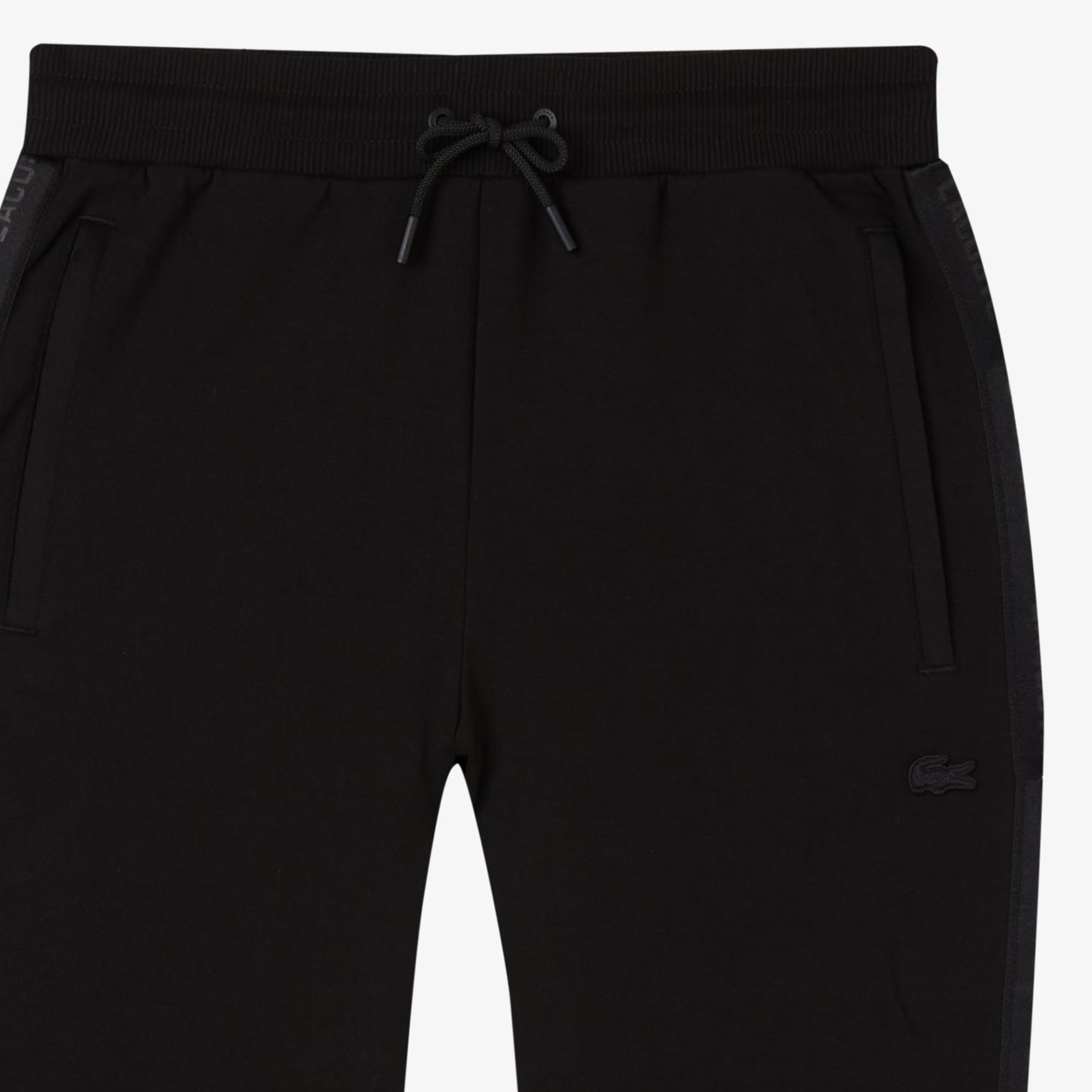 Lacoste Erkek Relaxed Fit Siyah Eşofman Altı