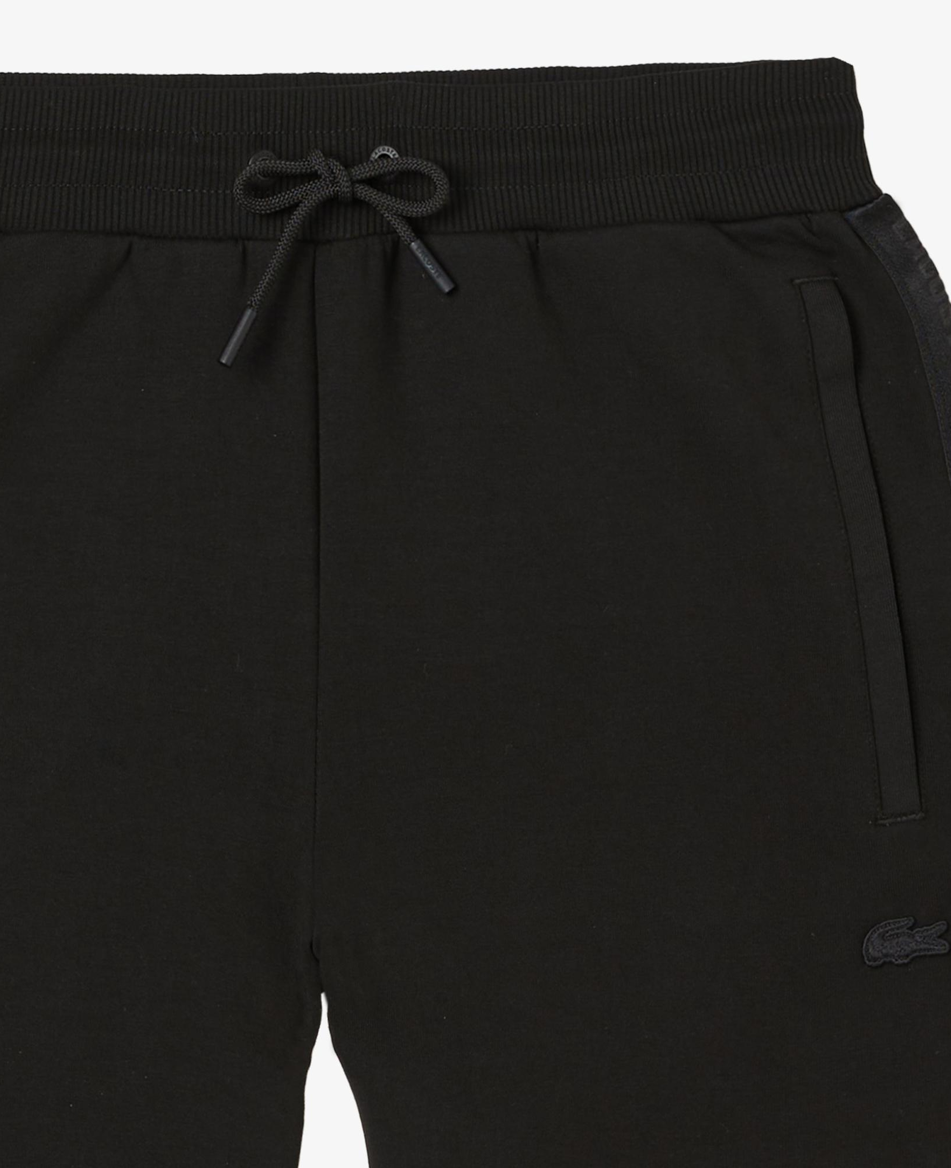 Lacoste Erkek Relaxed Fit Siyah Eşofman Altı