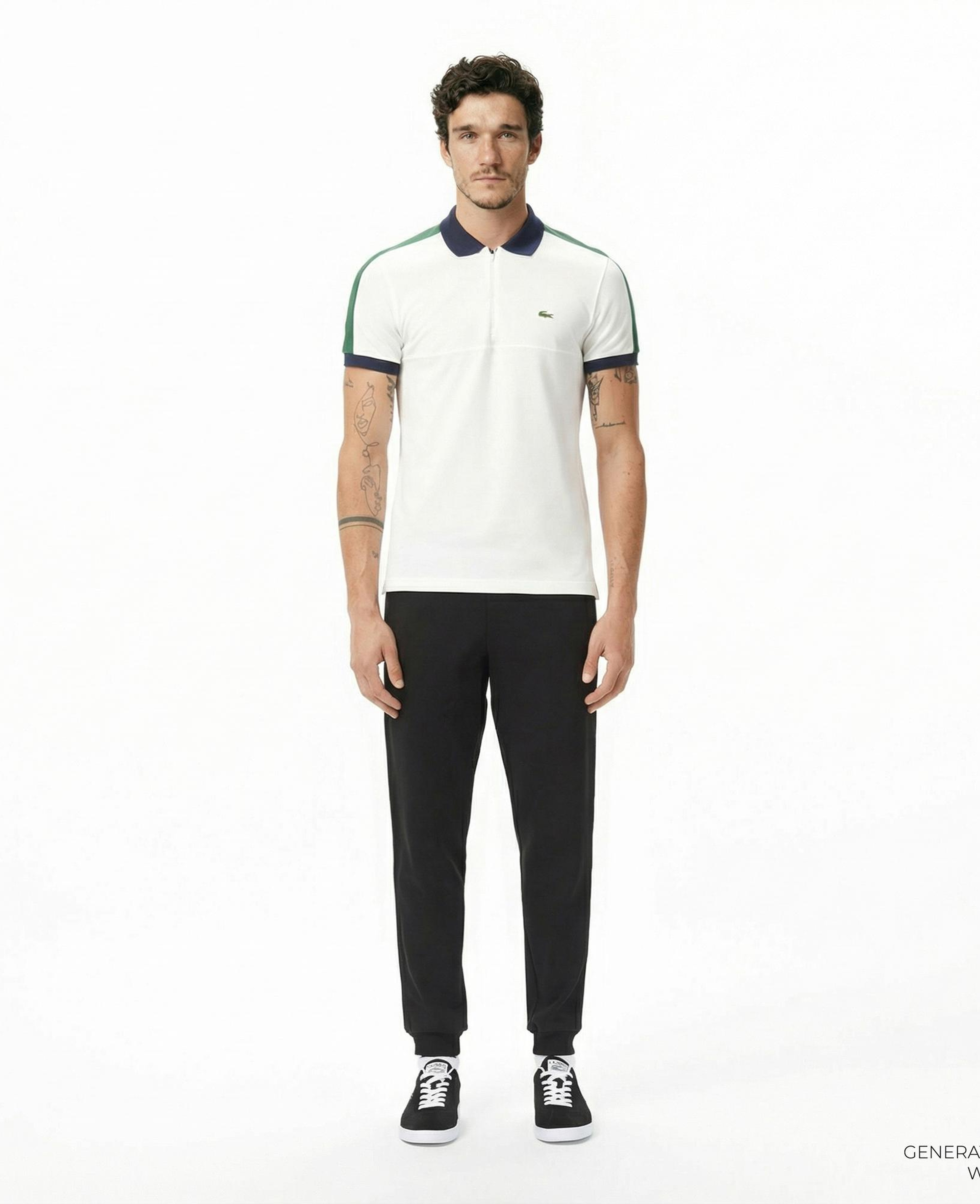 Lacoste Erkek Relaxed Fit Siyah Eşofman Altı