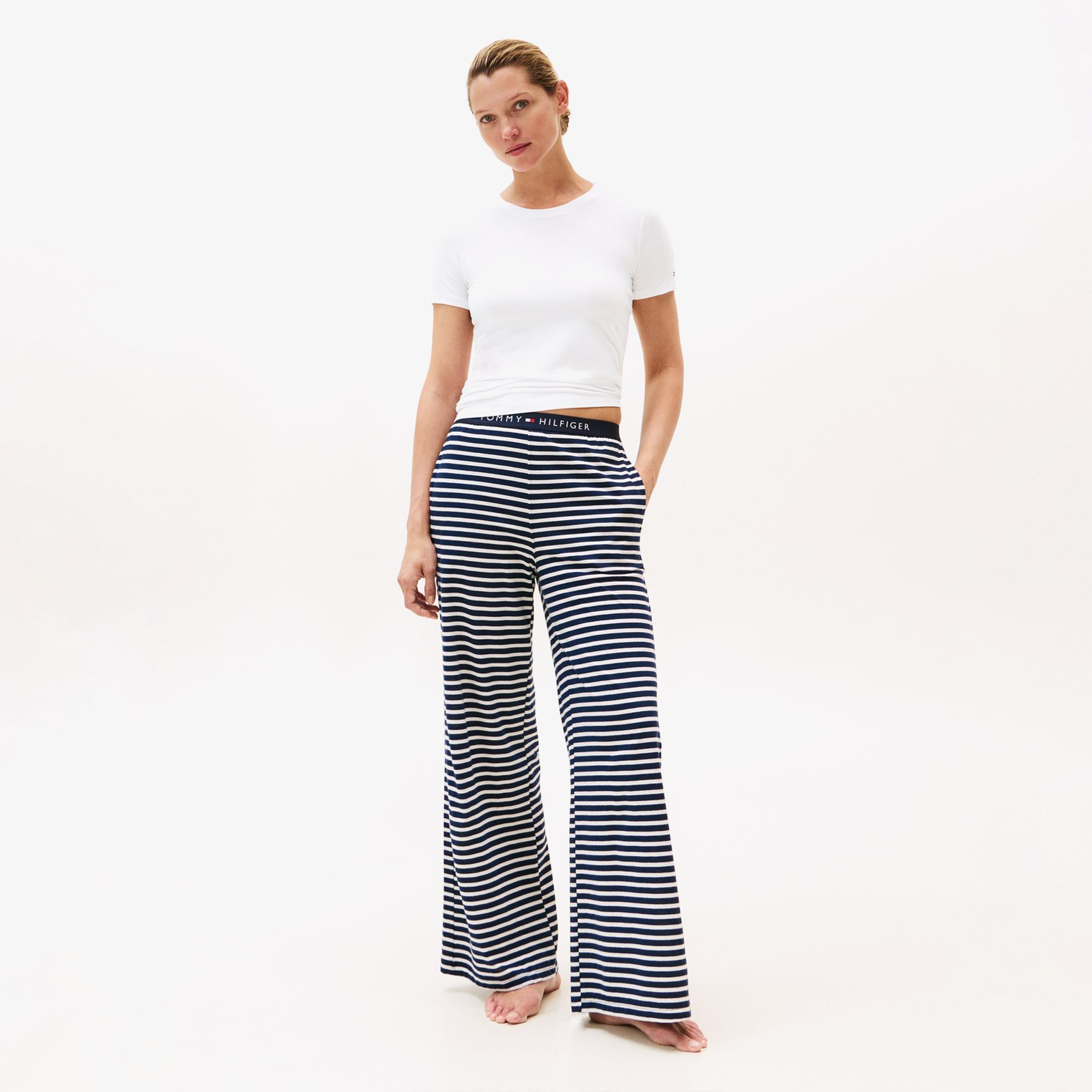 Tommy Hilfiger Kadın 2'li Siyah T-Shirt
