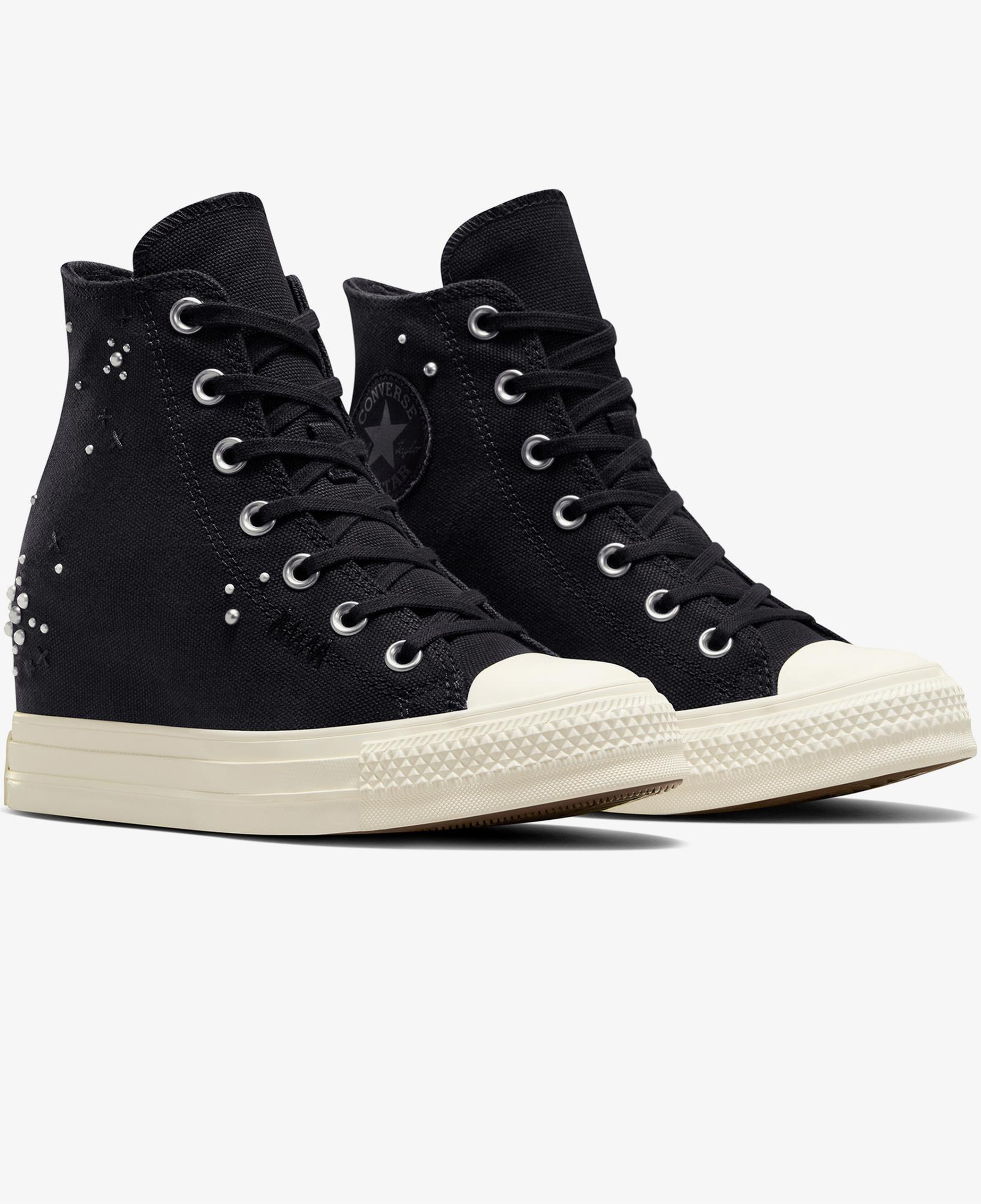 Converse Chuck Taylor All Star Wedge Kadın Siyah Platform Sneaker