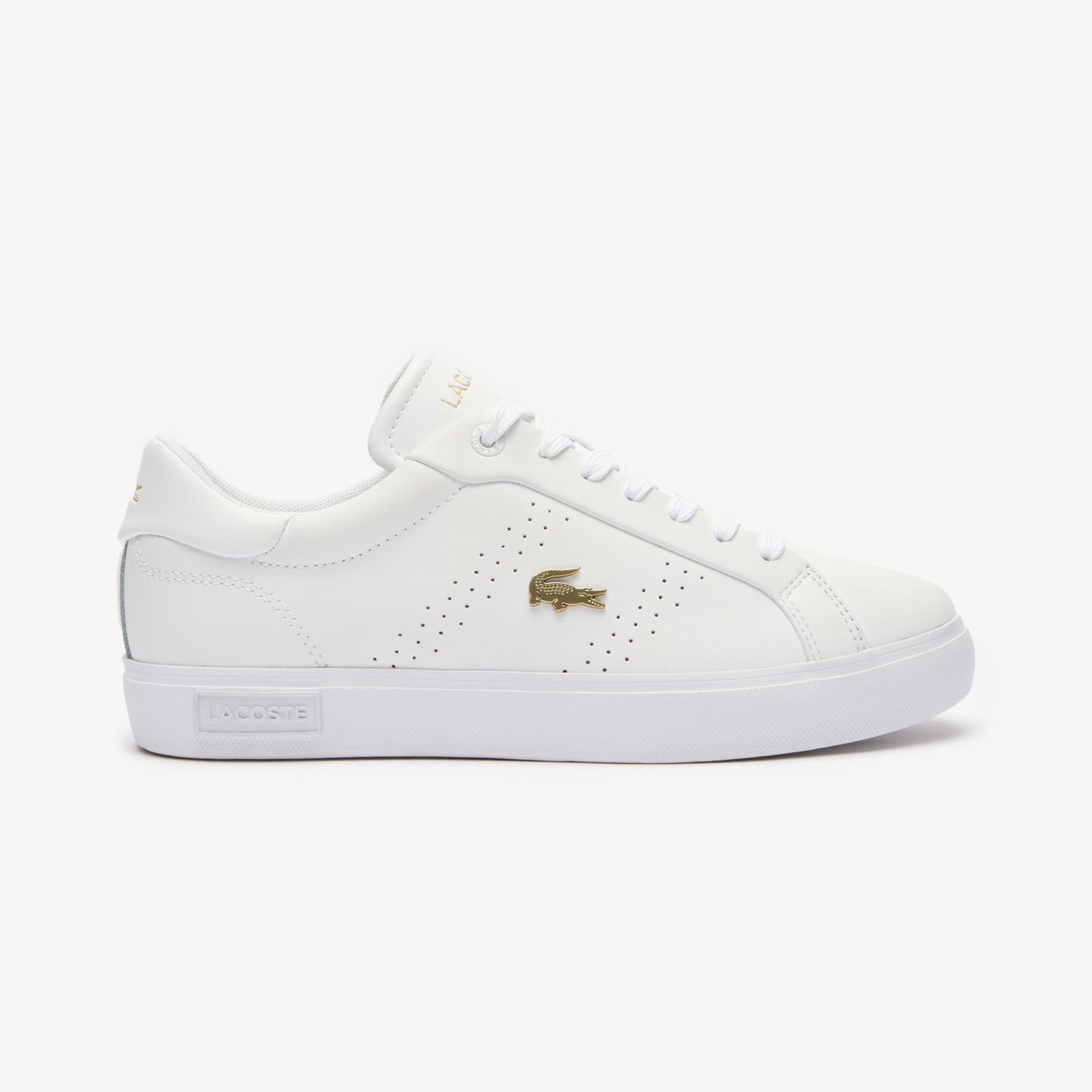 Lacoste Powercourt 2.0 Kadın Beyaz Sneaker