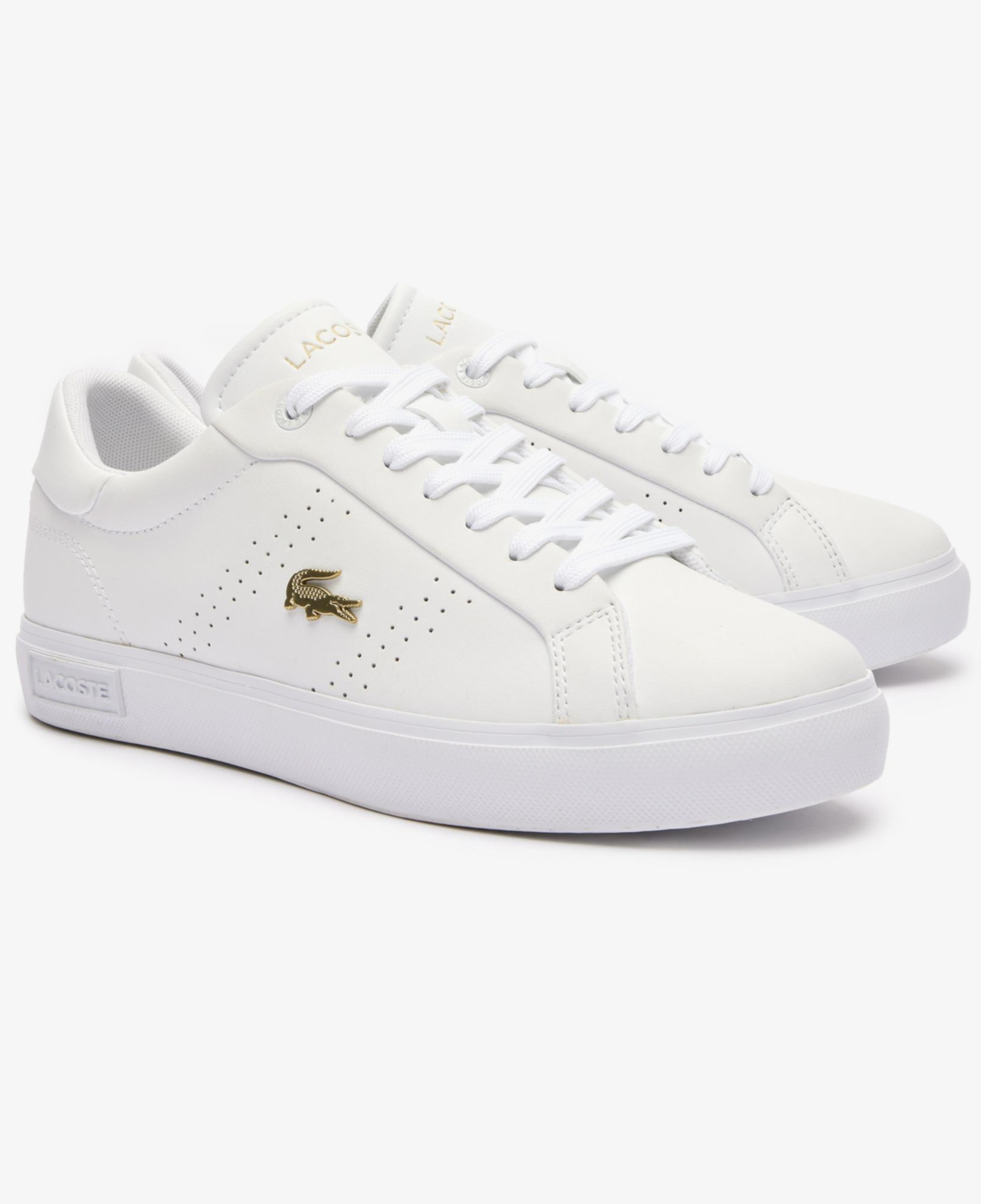 Lacoste Powercourt 2.0 Kadın Beyaz Sneaker
