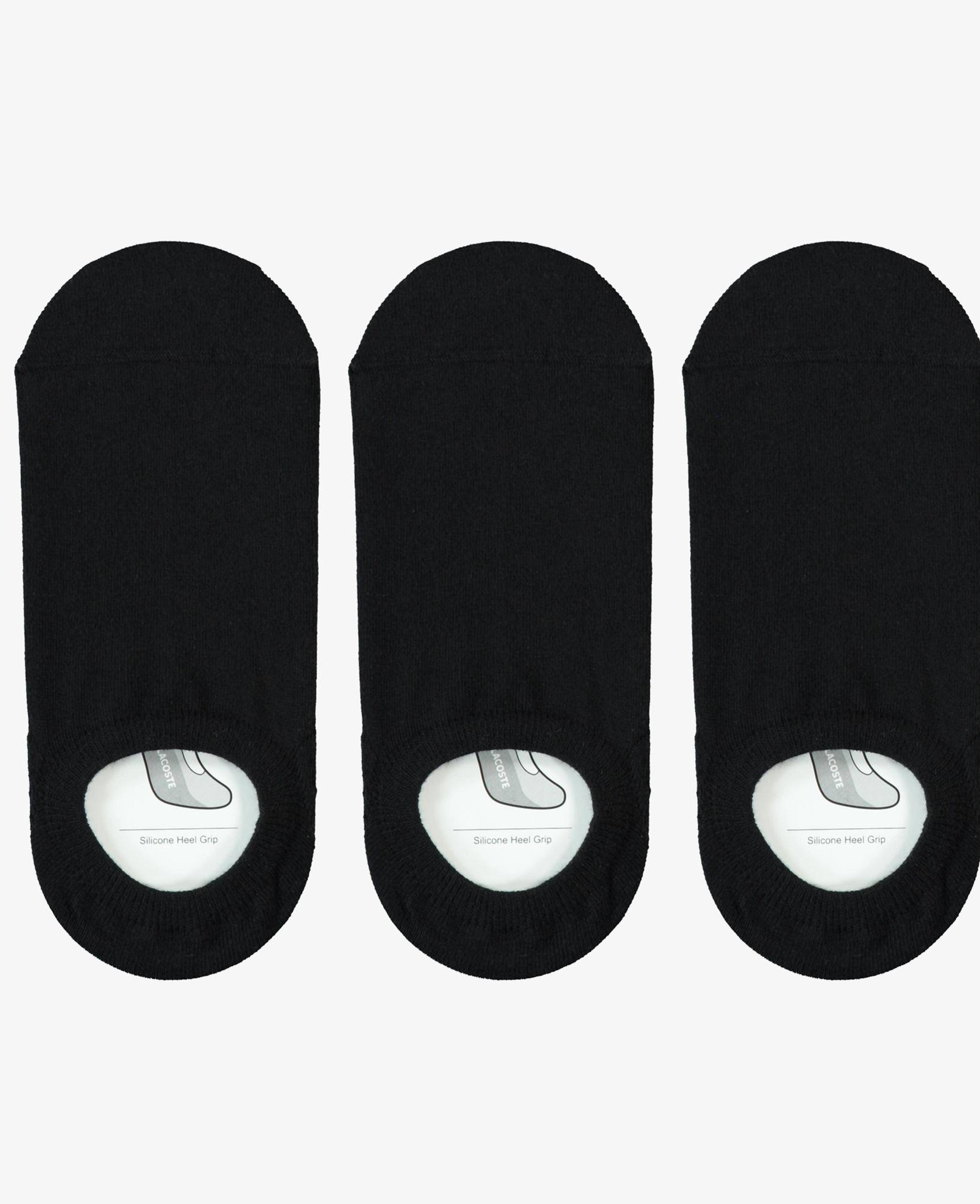 Lacoste Unisex 3'lü Siyah Çorap