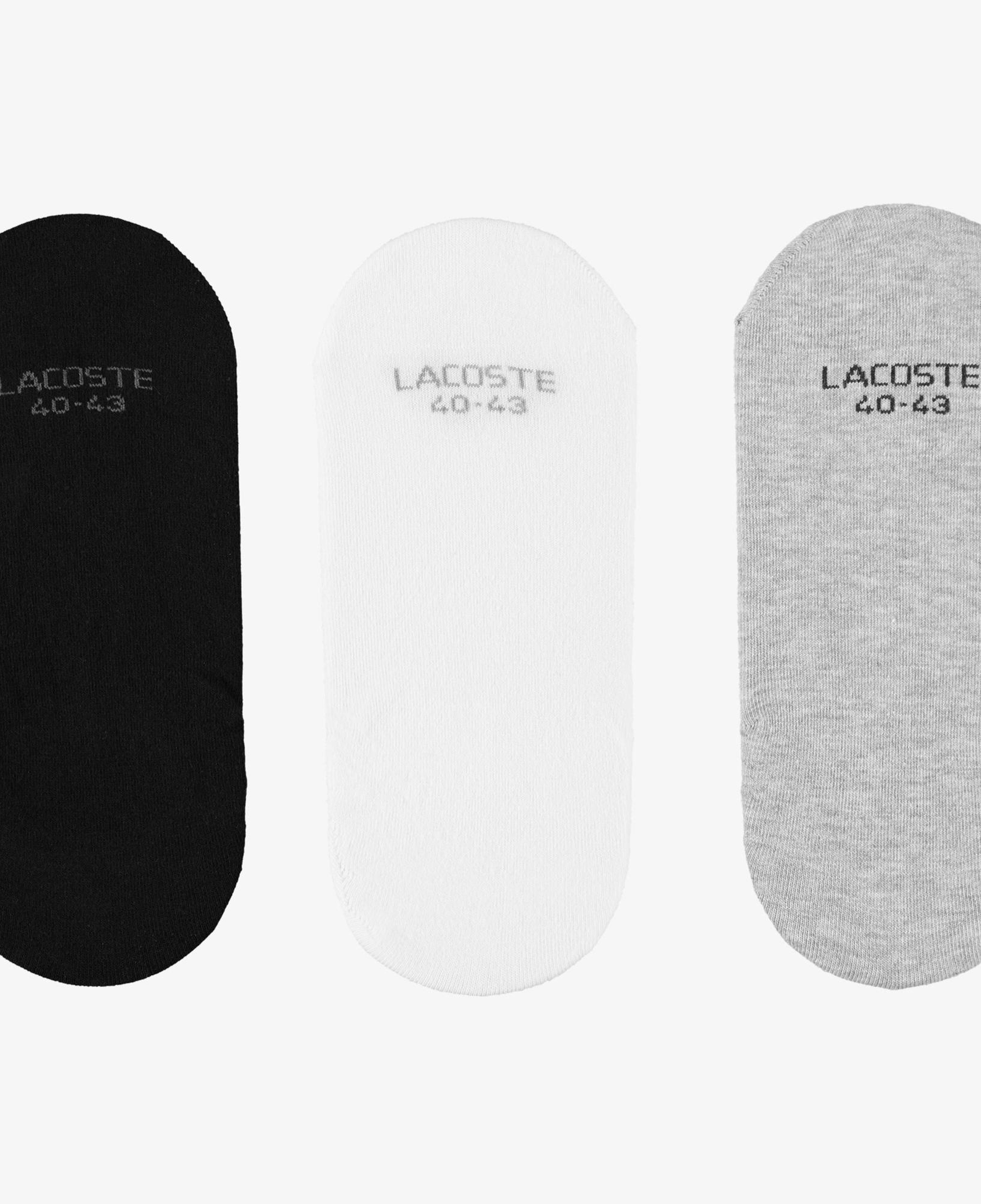 Lacoste Unisex 3'lü Gri Çorap