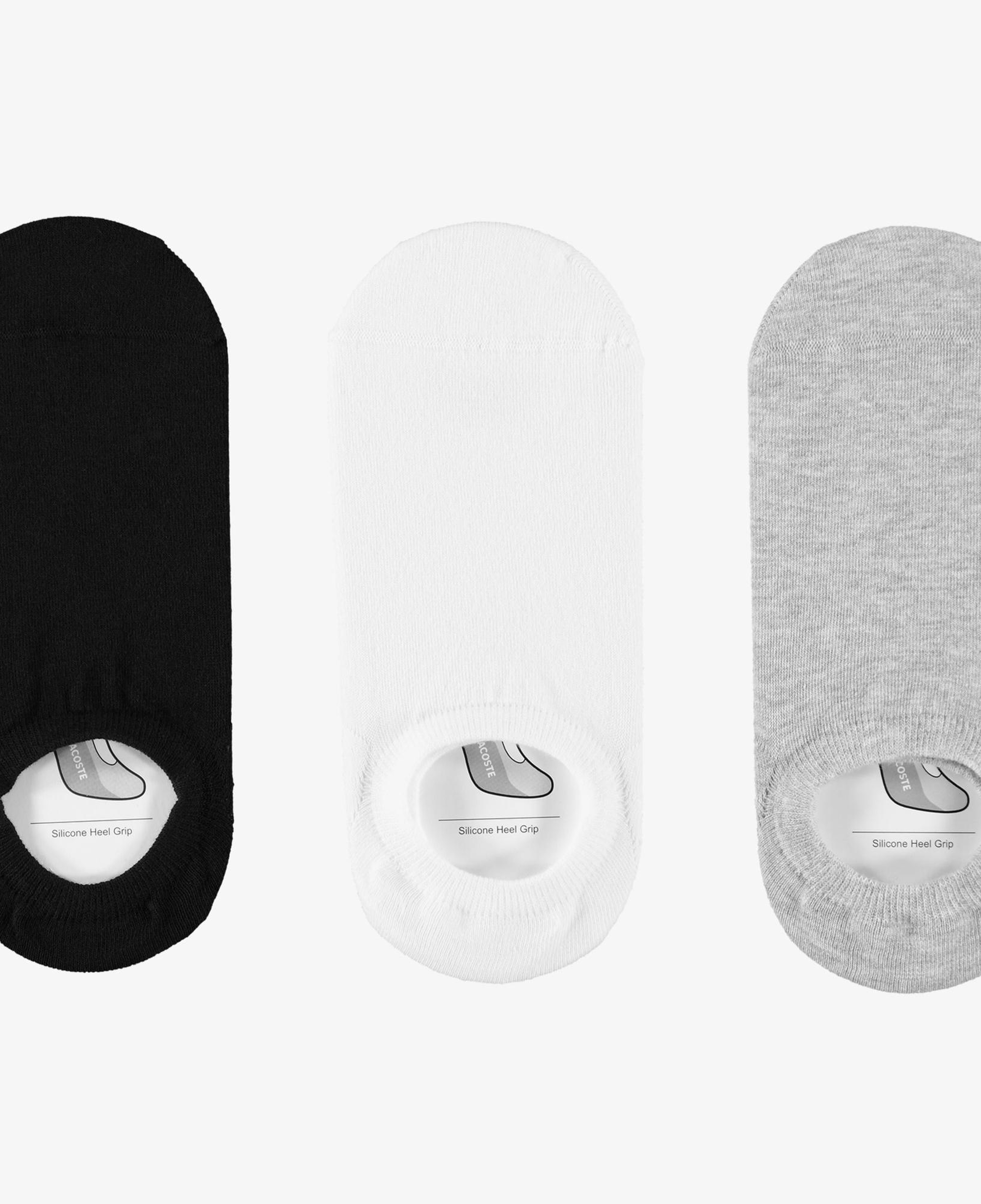 Lacoste Unisex 3'lü Gri Çorap